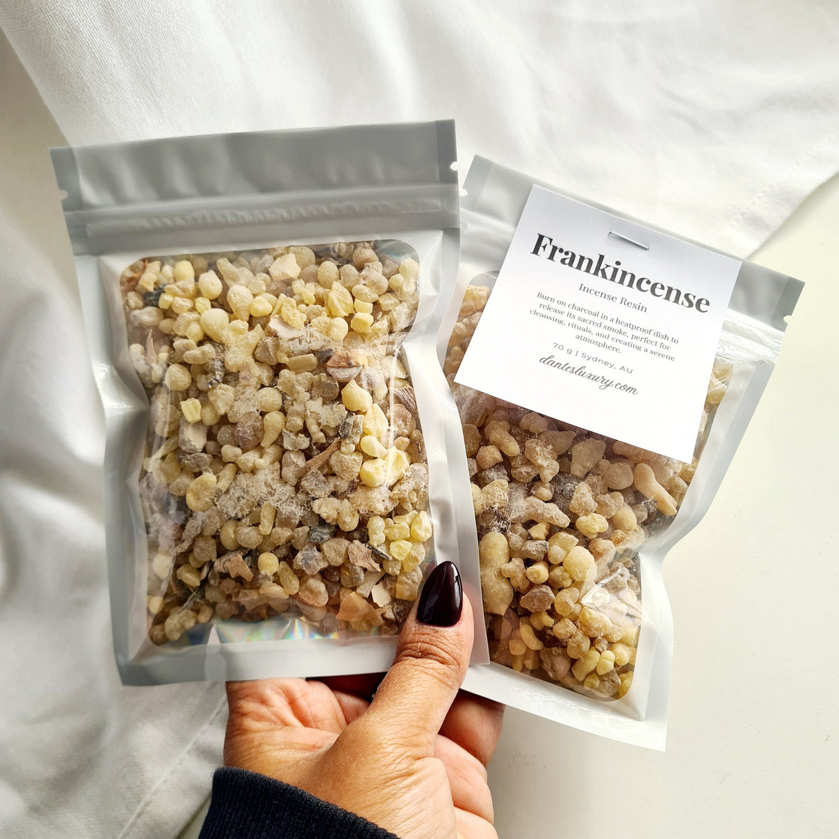 Natural frankincense resin for spiritual cleansing and home rituals