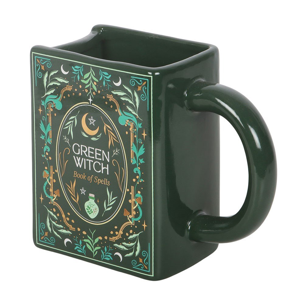 Green Witch Grimoire Mug