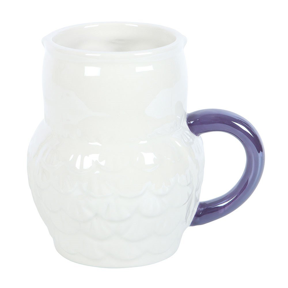 Mid Night Owl | Ceramic Iridescent Mug