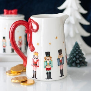 Nutcracker Ceramic Flower Vase