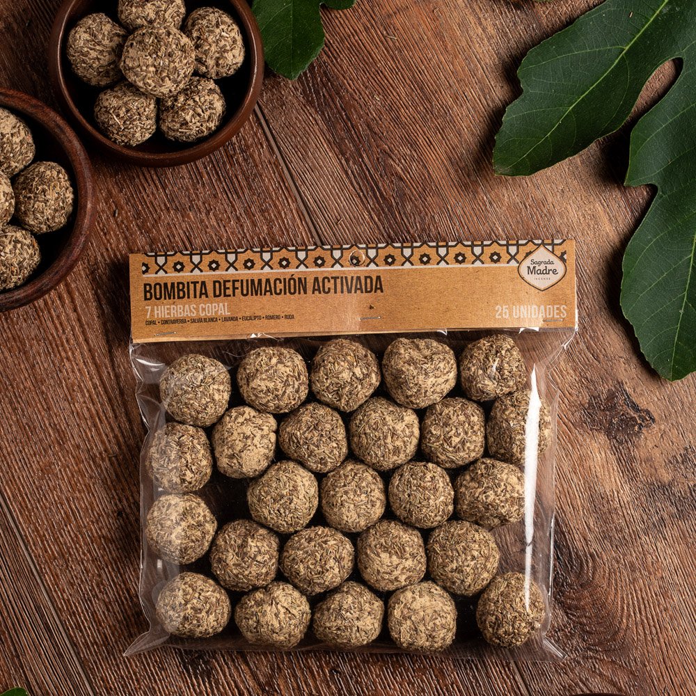 7 Herbs Copal 25pcs | Smudge Bomb