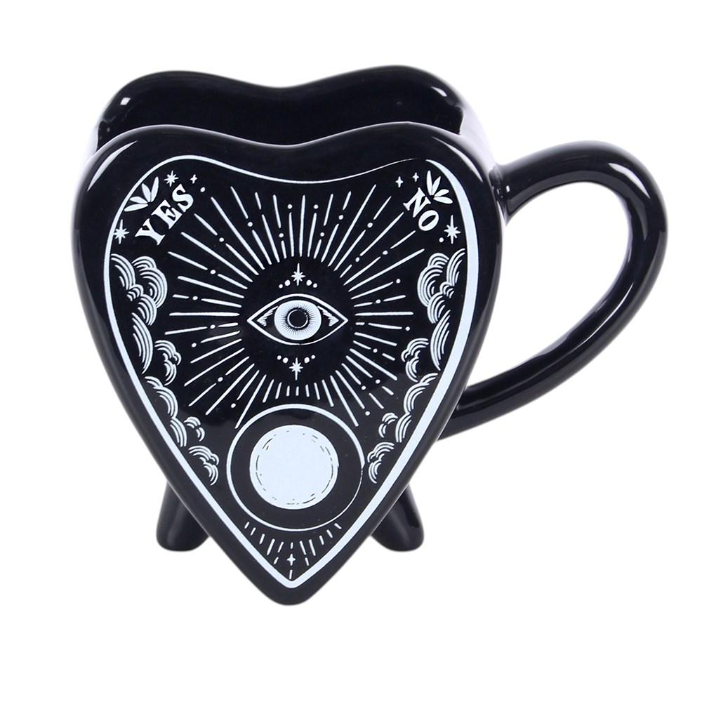 Black Planchette Mug | Ceramic