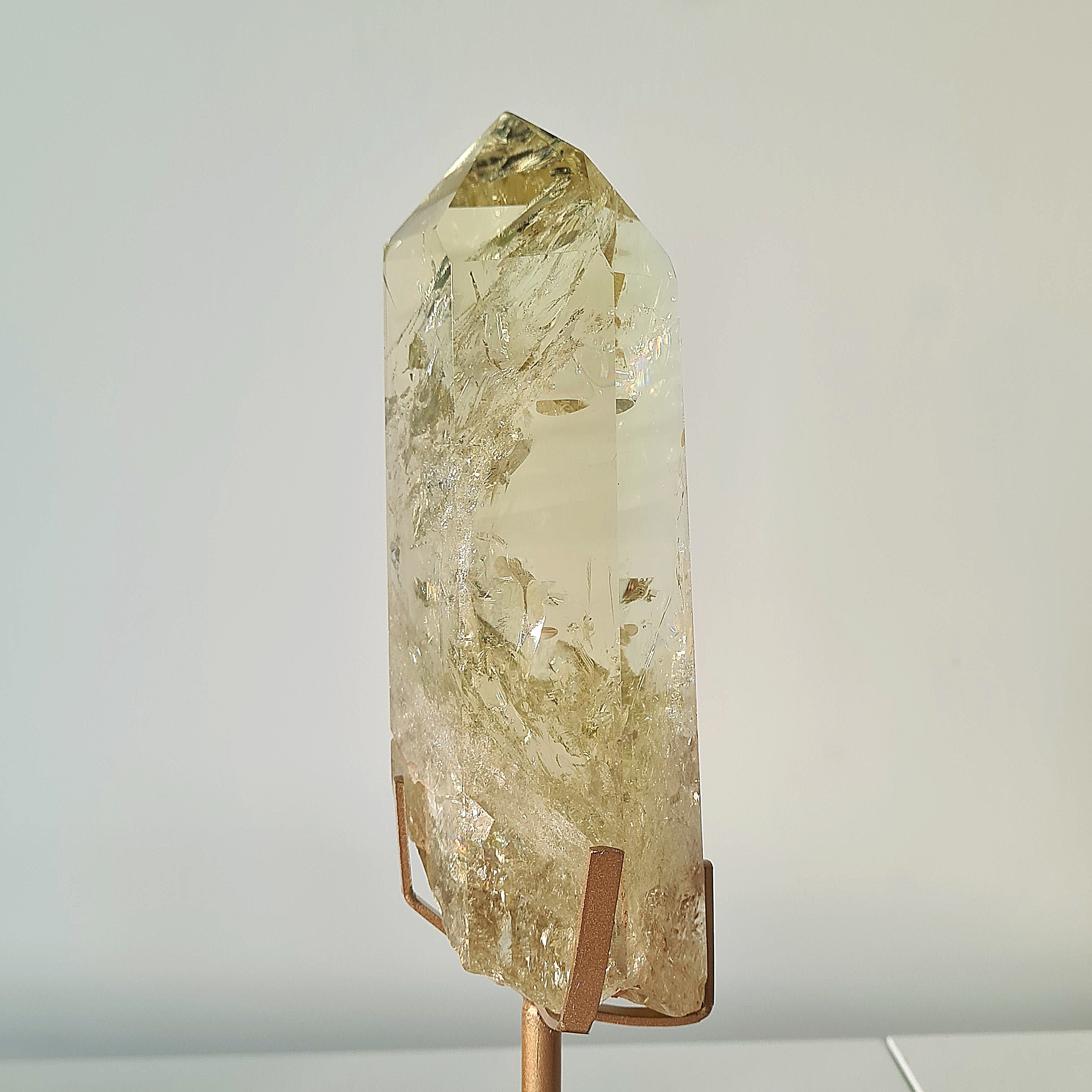 Citrine On Stand | Appx 16 cm tall