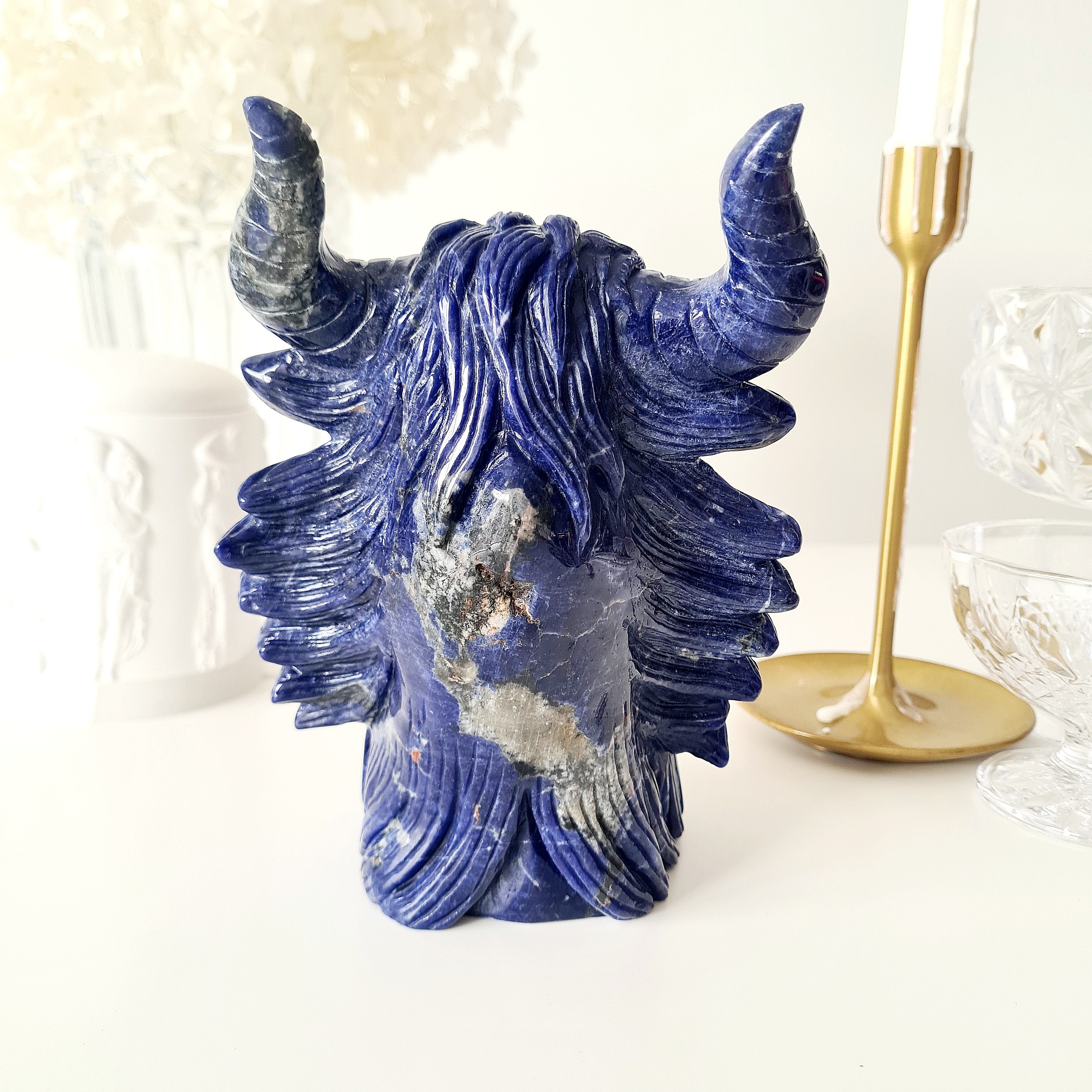 𦬠Sodalite Bison | Strength & Power | 1.9 kg