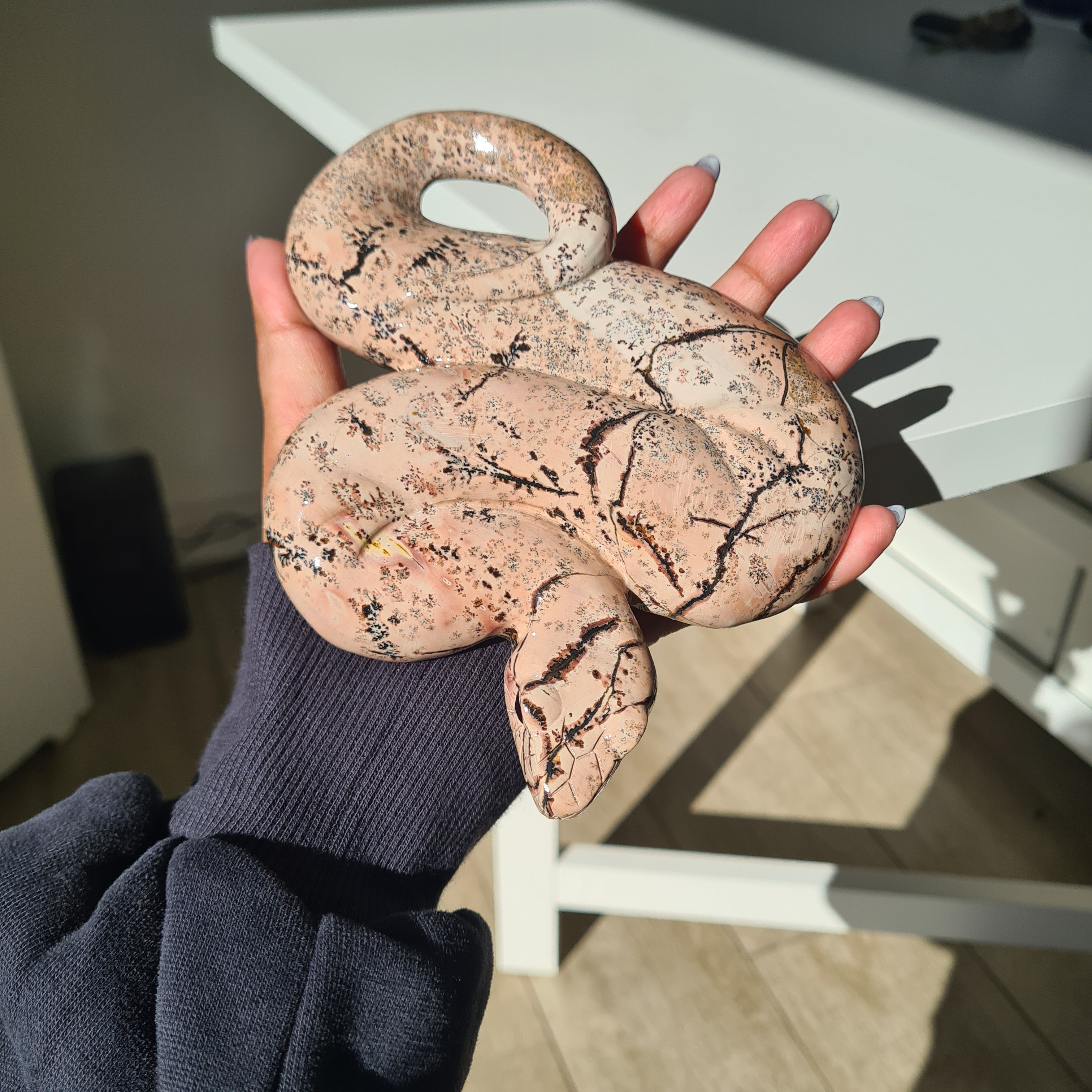 Picture Jasper Serpent | B | 540 g | 16 cm