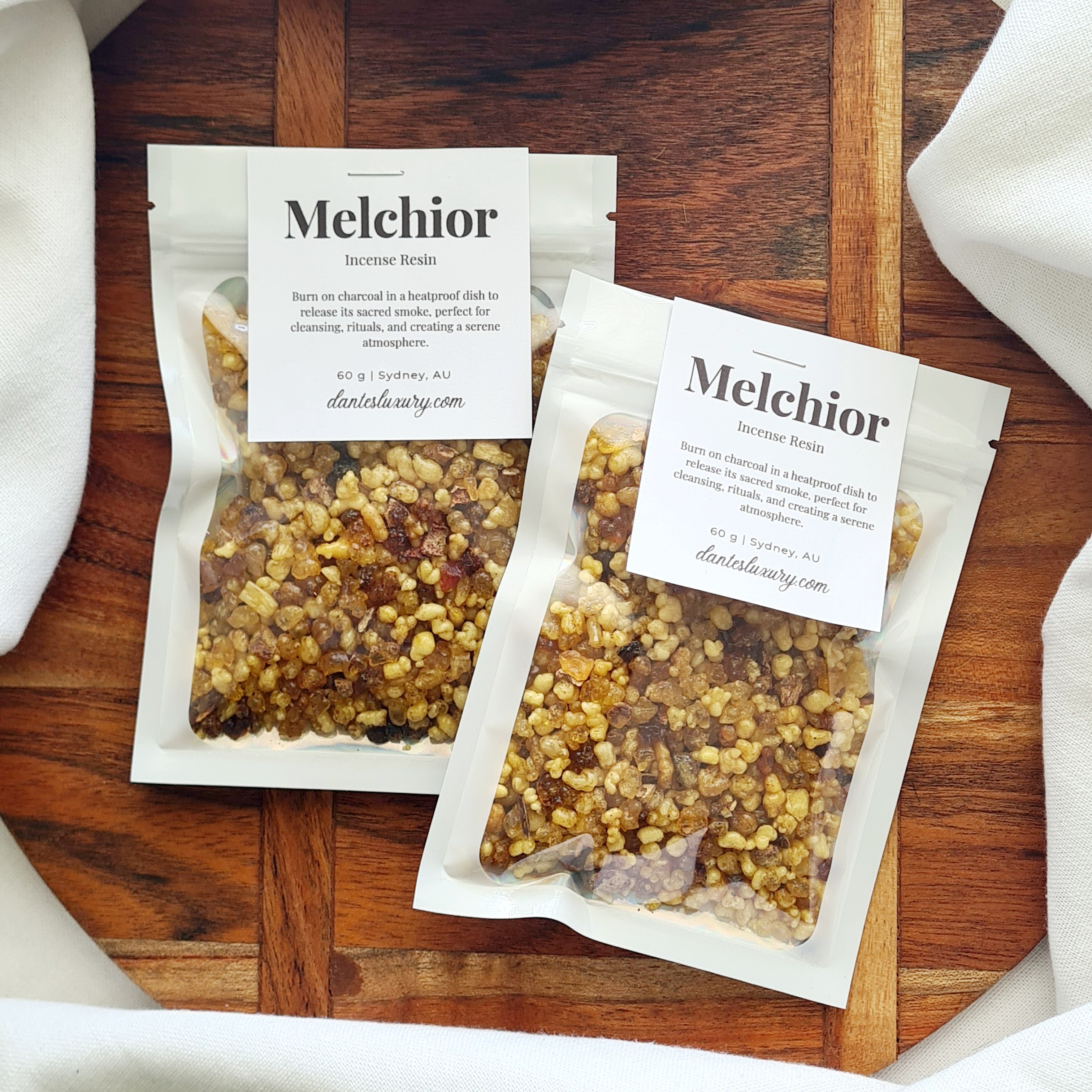 Melchior | Incense Resin | 60g | 1 Bag