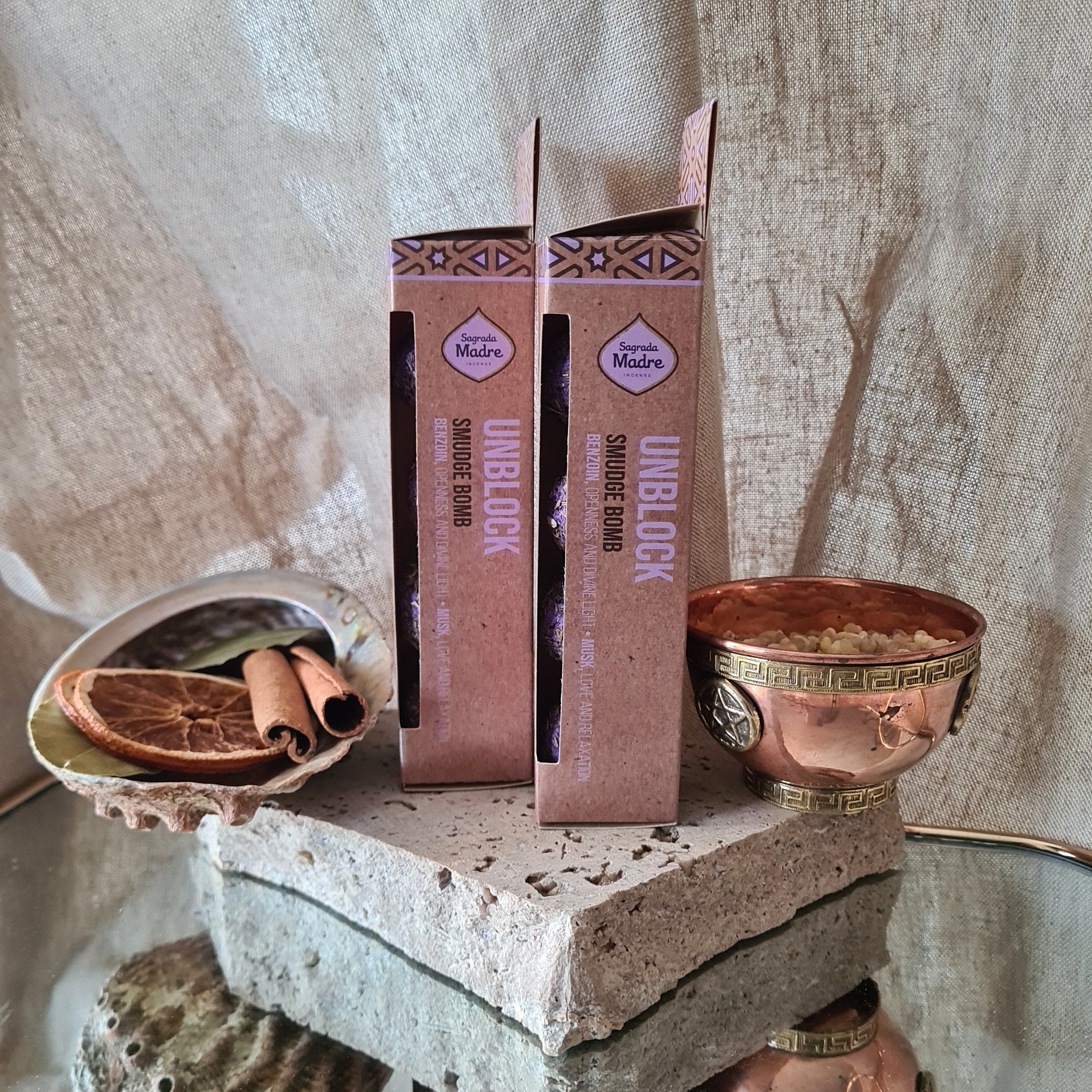 Unblock Energy | 4pcs Smudge Bomb Small