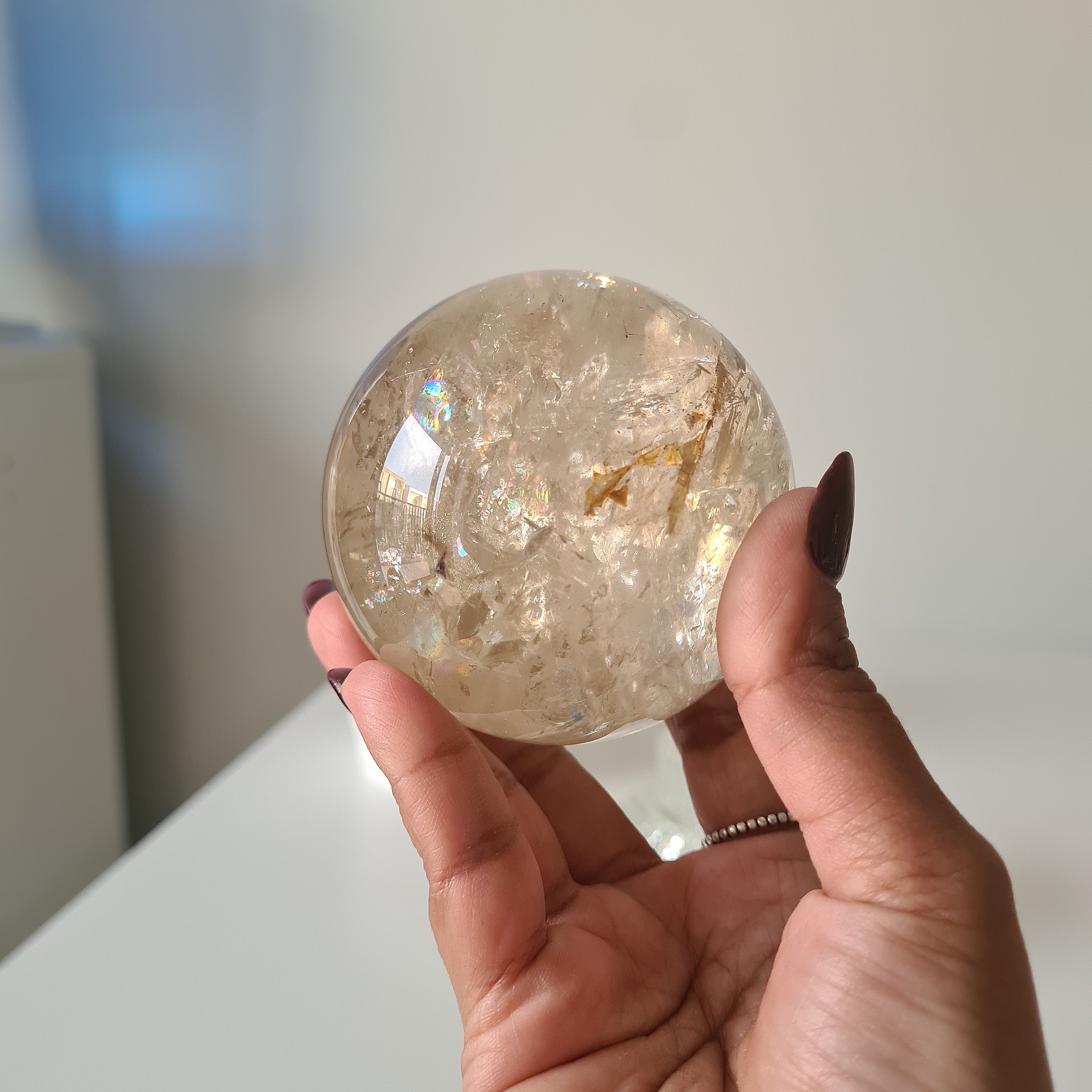 Citrine Sphere with stand | 489 g