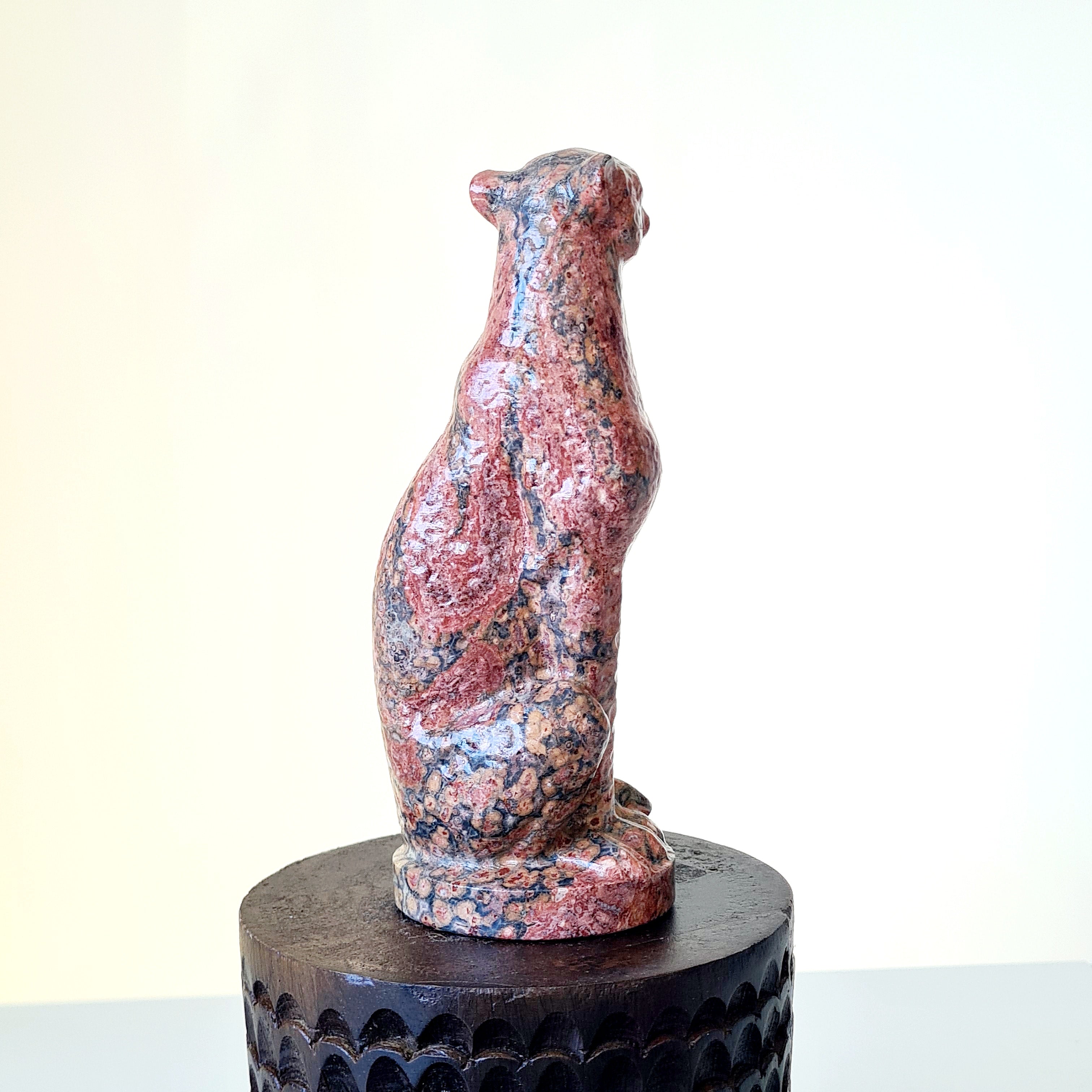 Jasper Leopard π | Earth Energy | 439 g | Appx 15 cm tall