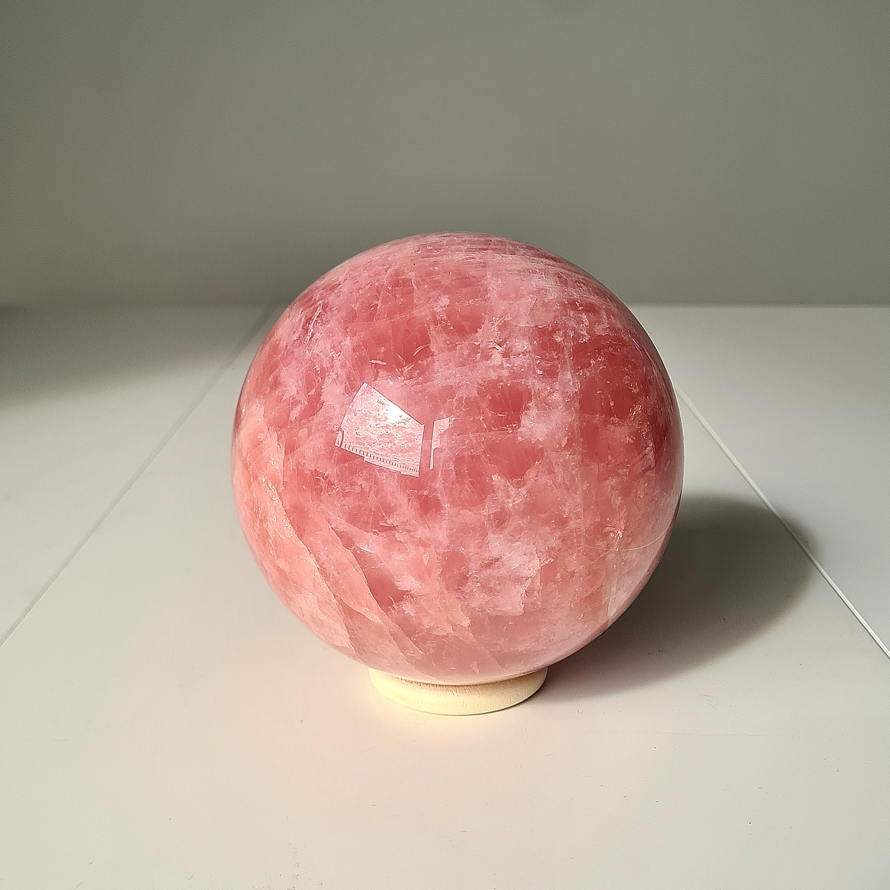 Rose Quartz Sphere🌹 | 2.27 kg | 11 cm