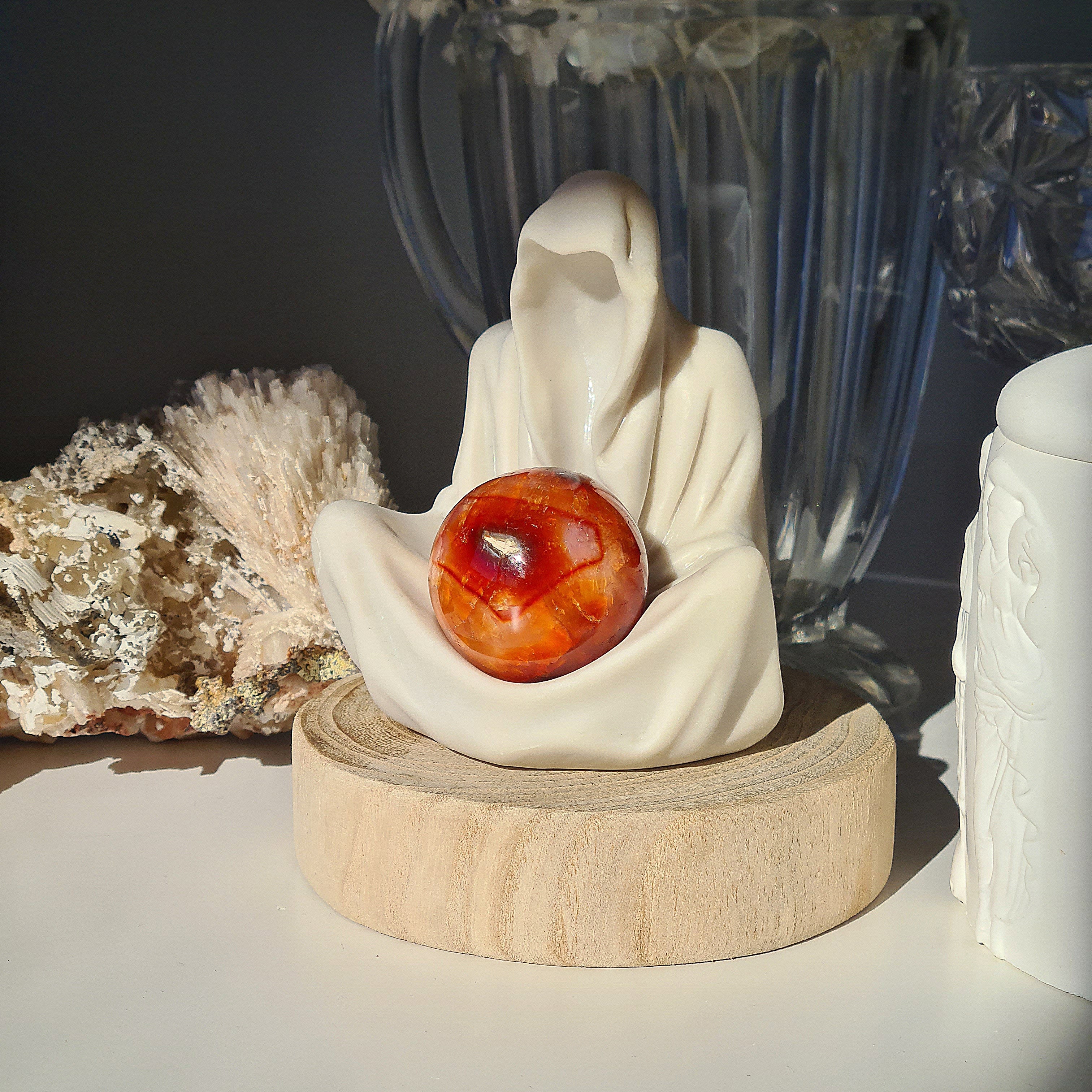 Gate Keeper with Carnelian Sphere