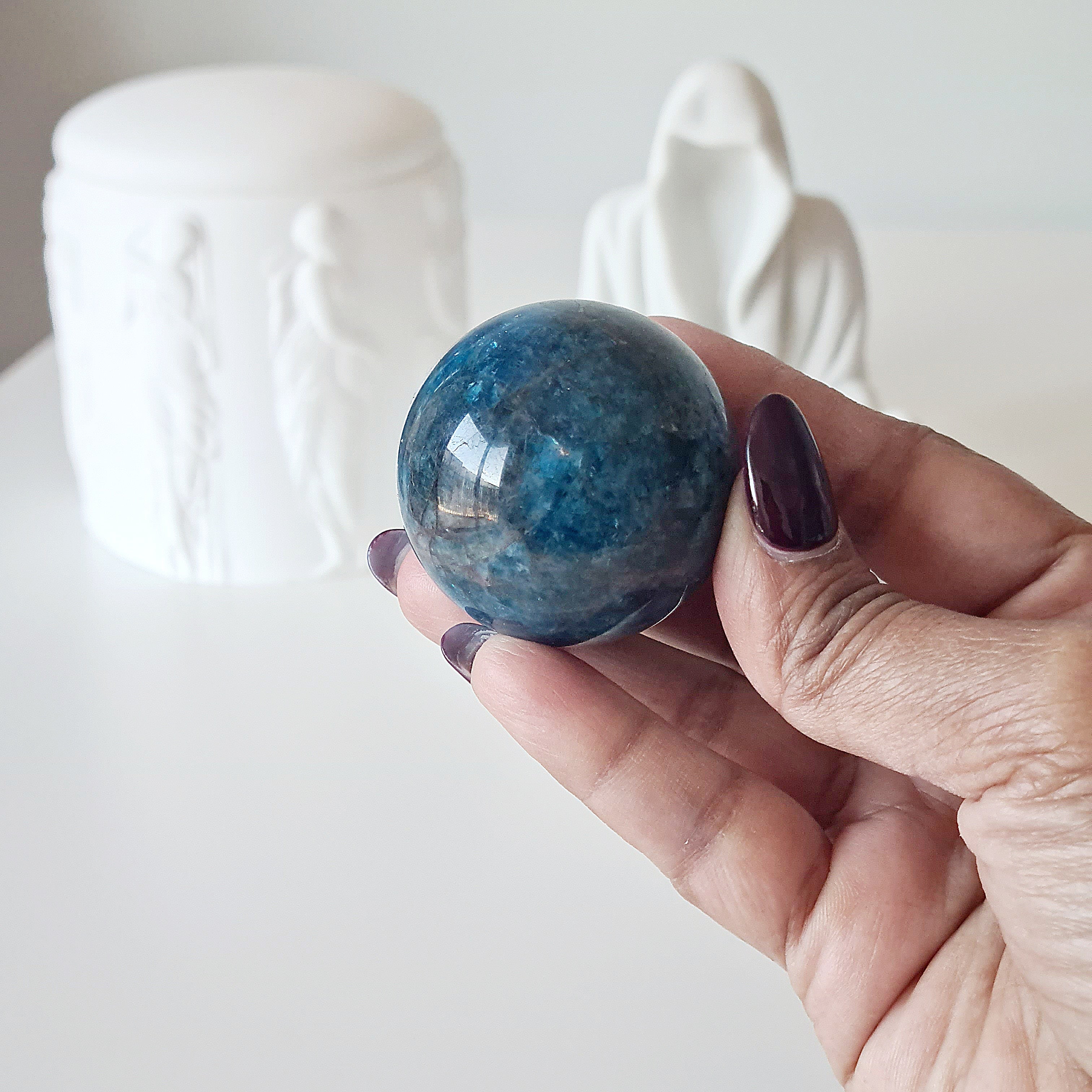 Gate Keeper with Blue Apatite Sphere | 1
