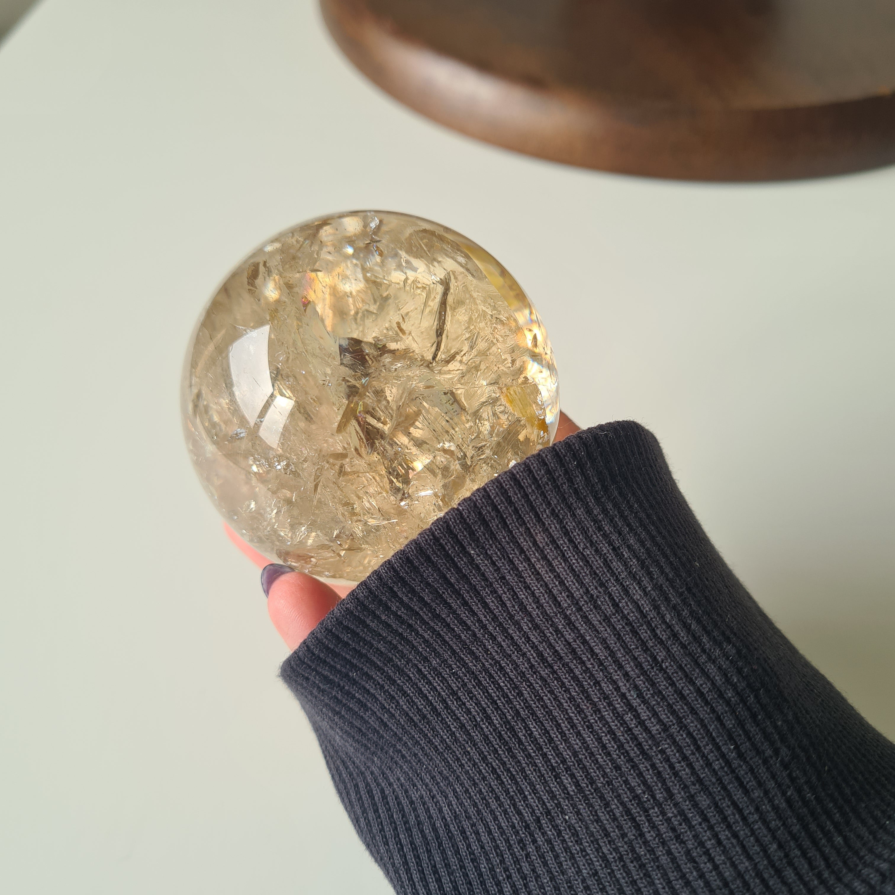 Citrine Sphere | C | 392 g | 6 cm