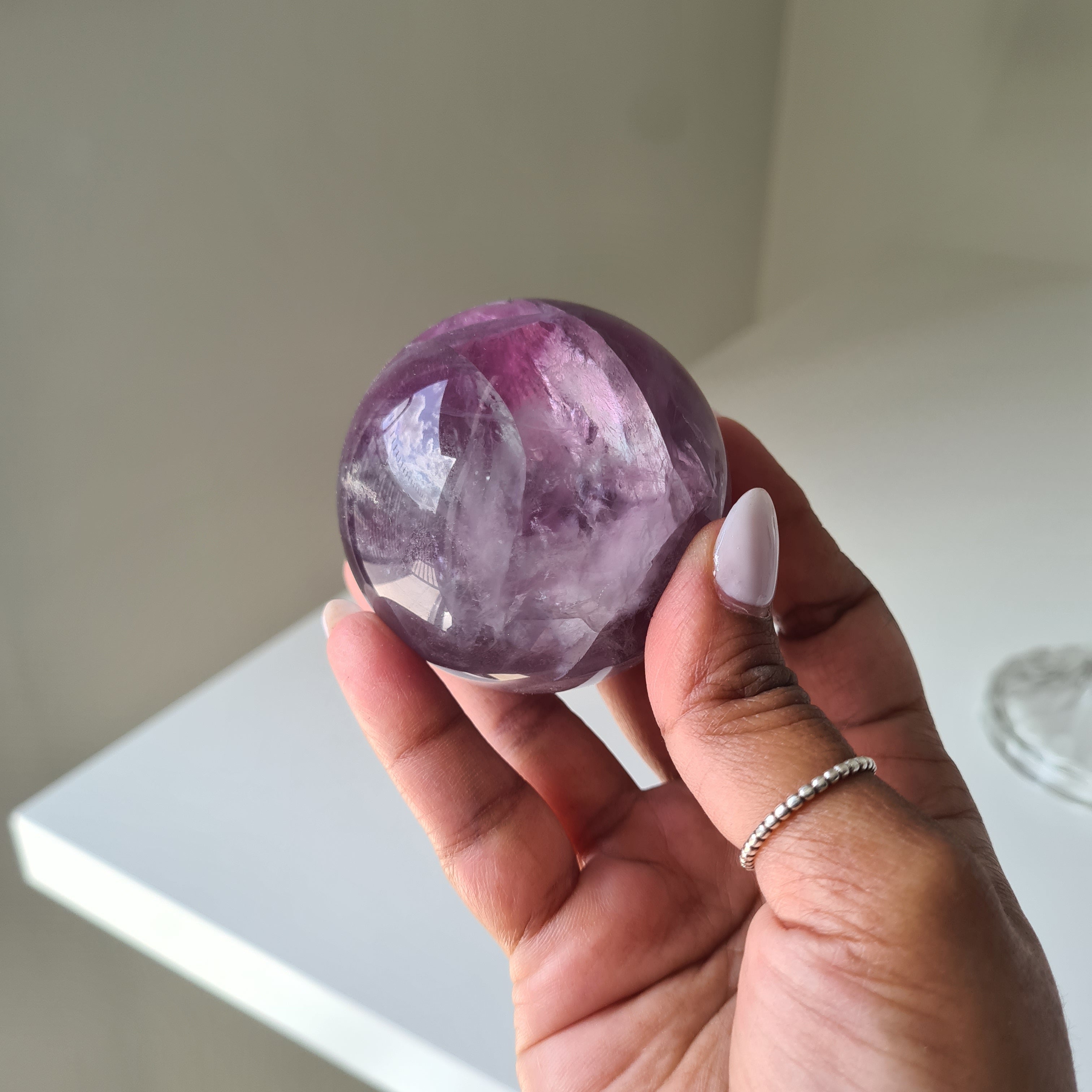 Intergalactic Fluorite with stand | i | 5.5 cm