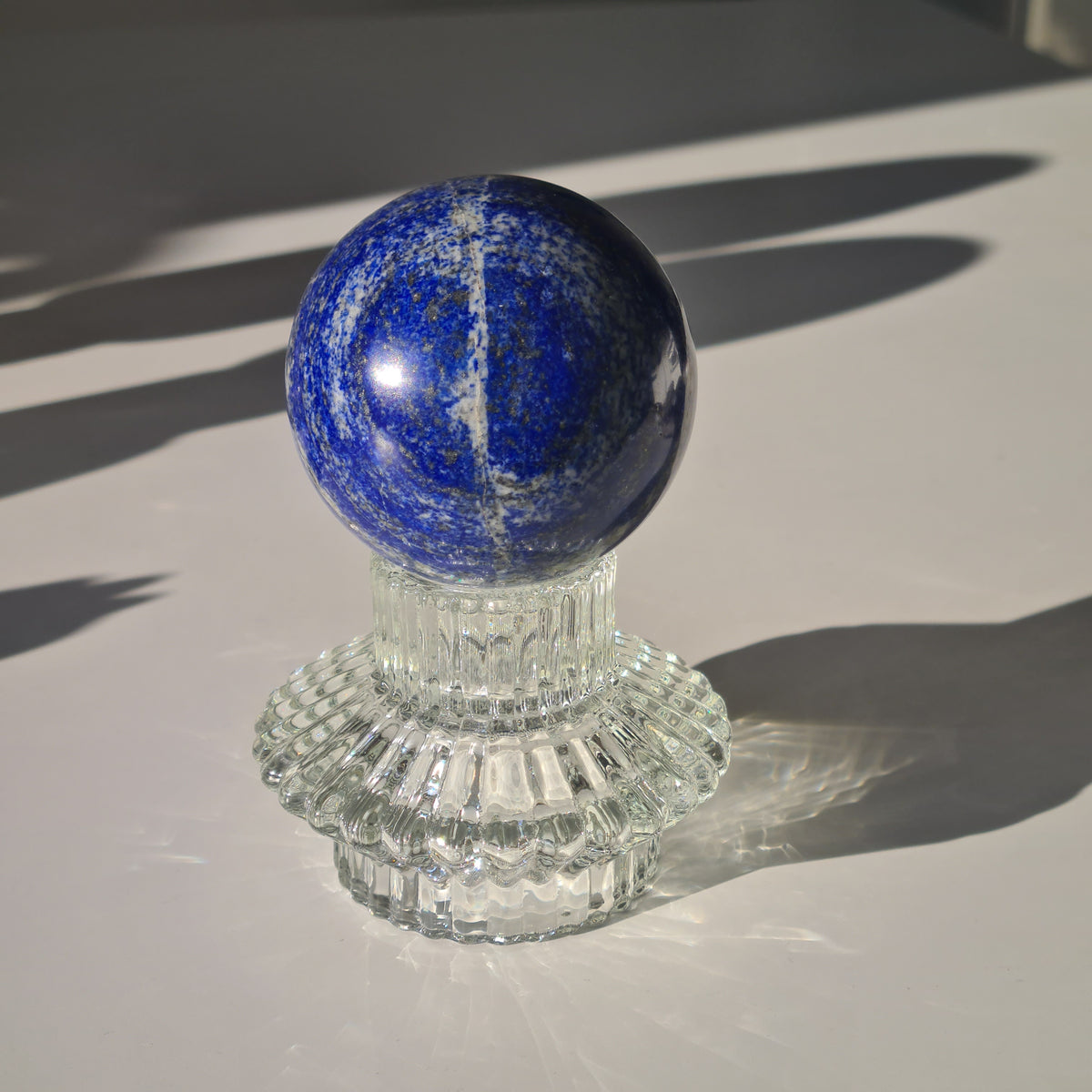 Lapis Lazuli Sphere with stand