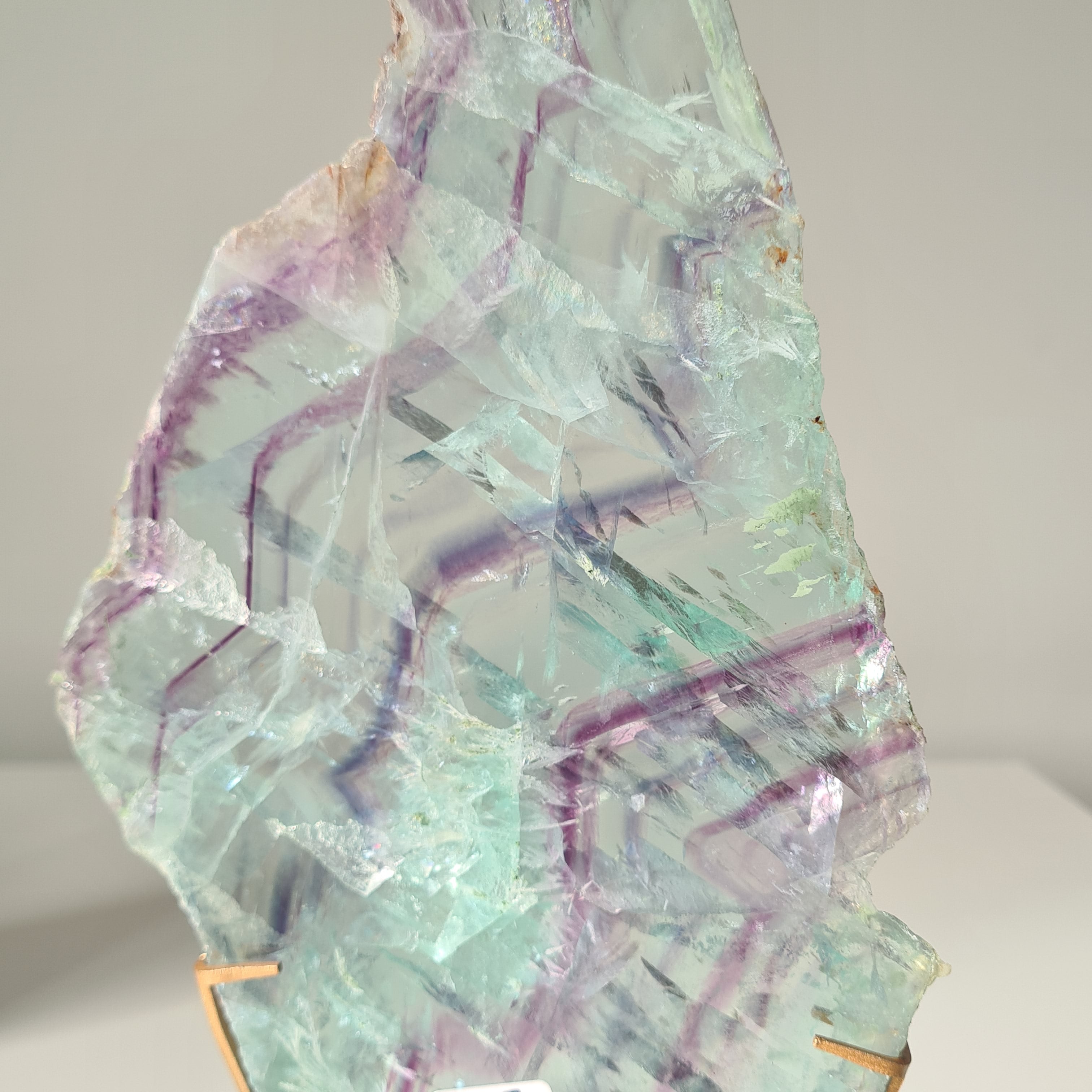 Fluorite Dream Portal On Custom Stand | 33 cm tall with stand