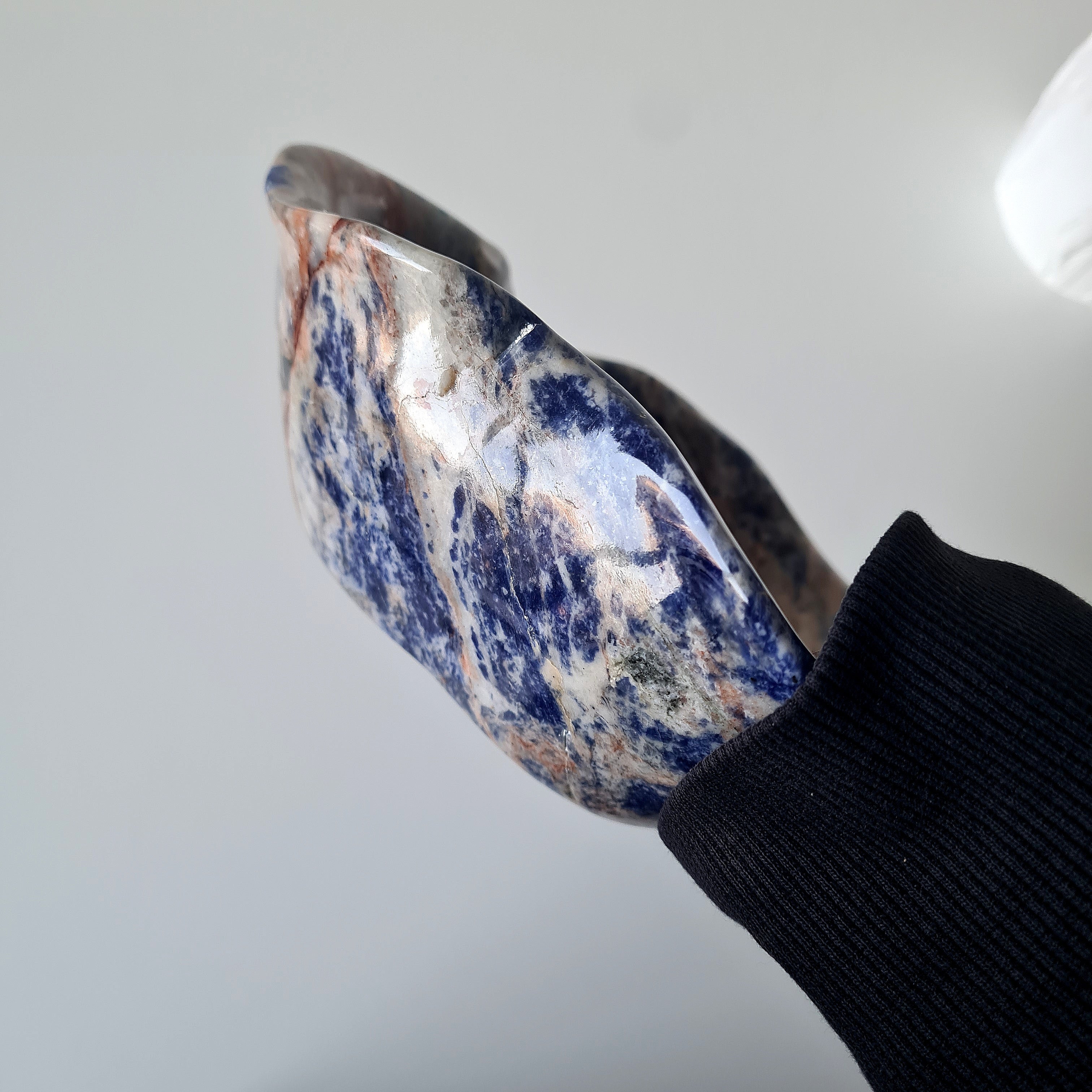 Sodalite Crystal Bowl | Large | Appx 23 cm