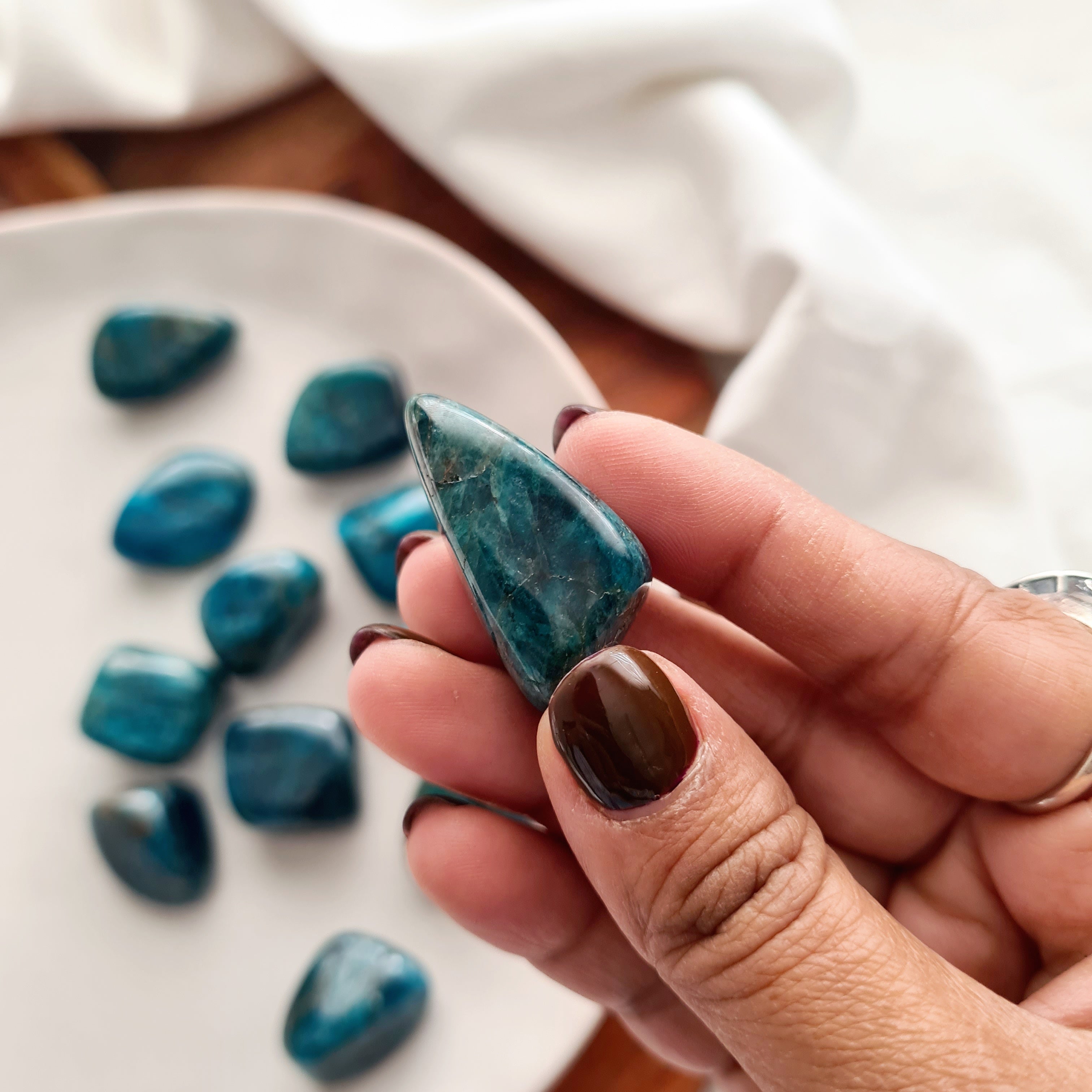 Apatite Crystal Tumble | 1 Piece