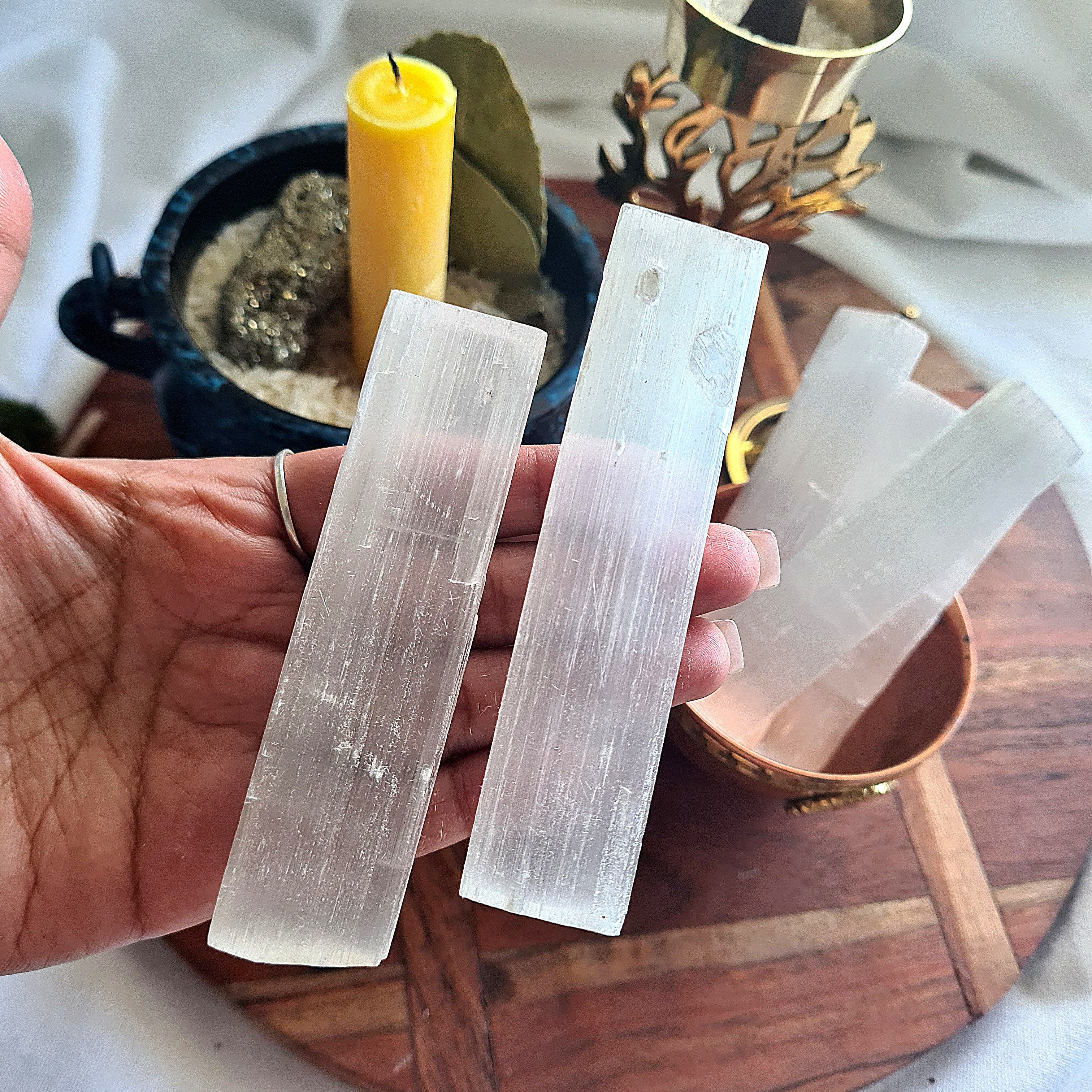 1 Piece Selenite Beam | Home Protection