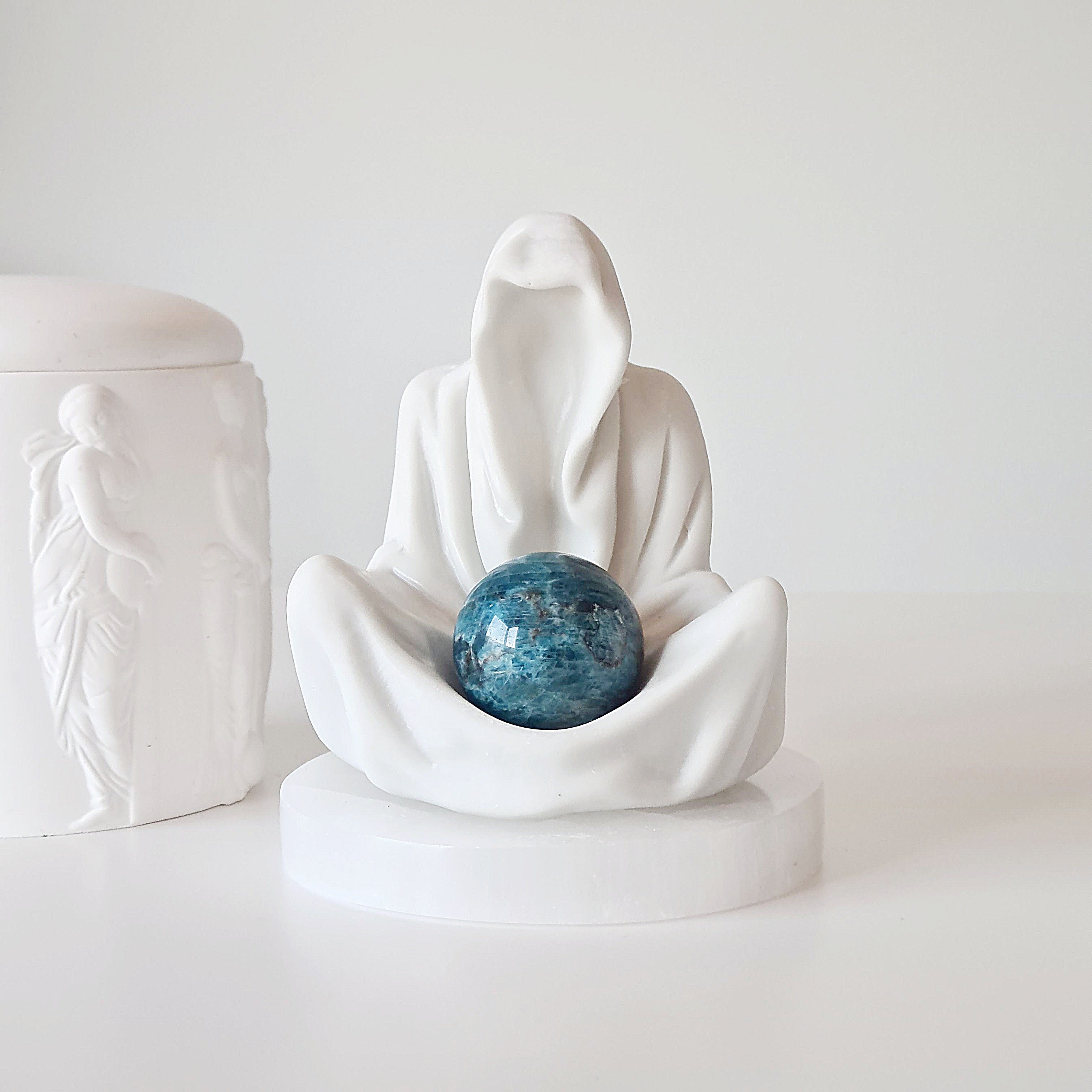 Gate Keeper with Blue Apatite Sphere | 3