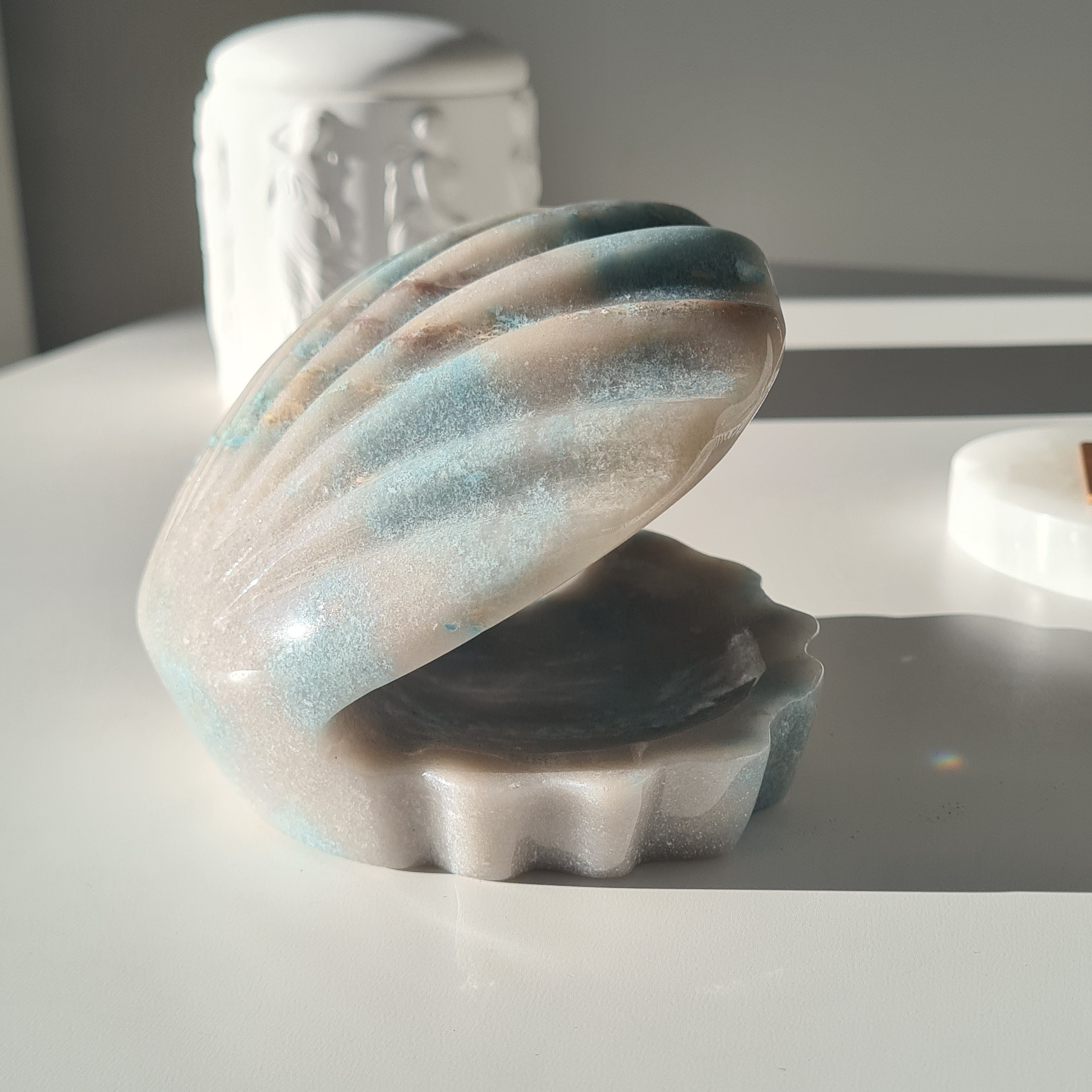 Mermaid Shell| Trolleite Crystal | 830 g