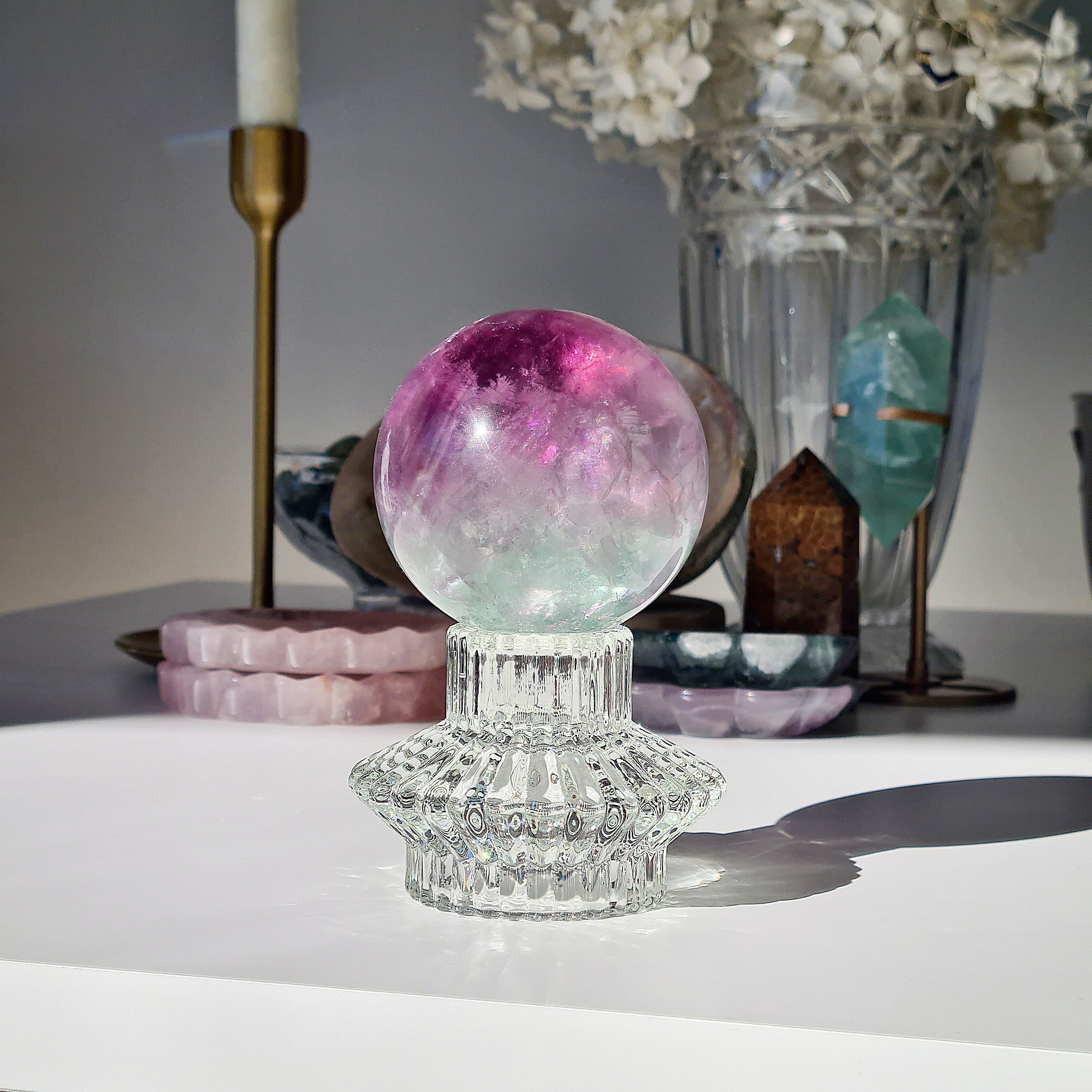 Mermaid & Siren | Fluorite with Stand | 564 g