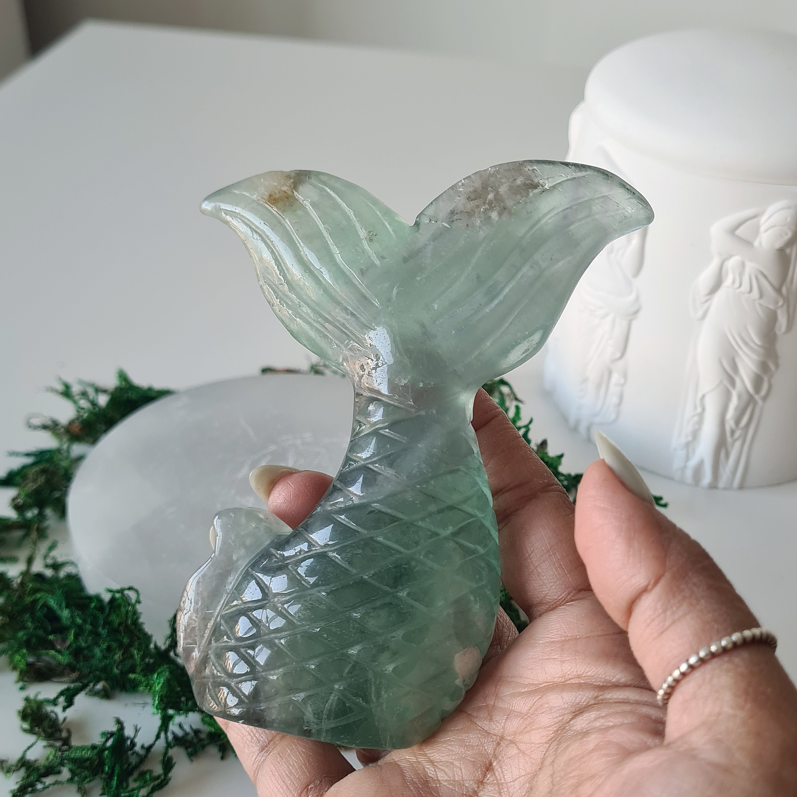 Siren & Mermaid Tail | 9 | Fluorite