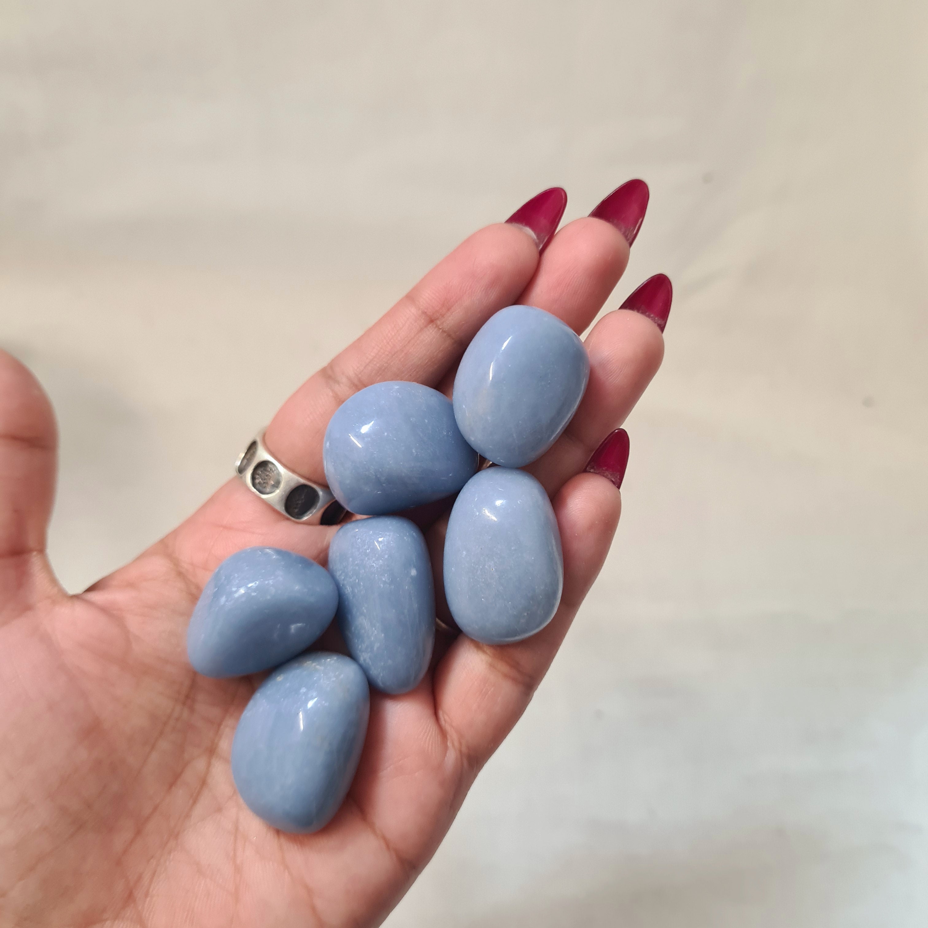 Angelite Tumble | 1 Piece | 2 cm
