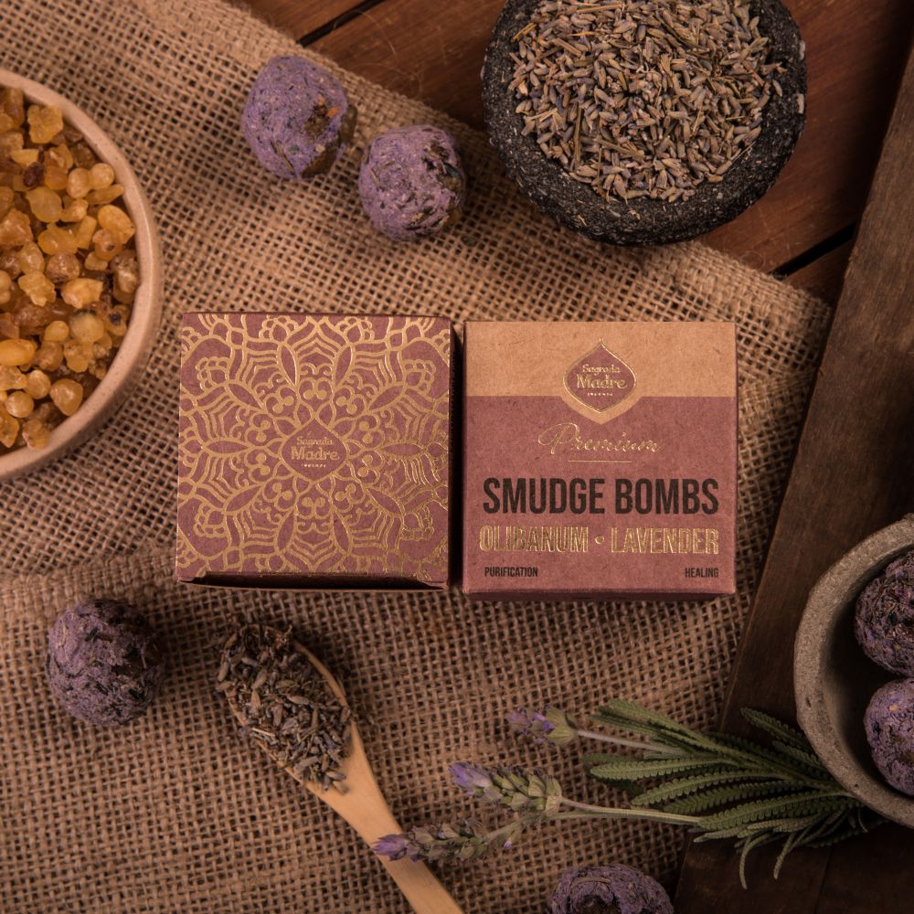 Calmness | Smudge Bomb Premium X8 Olibanum and Lavender