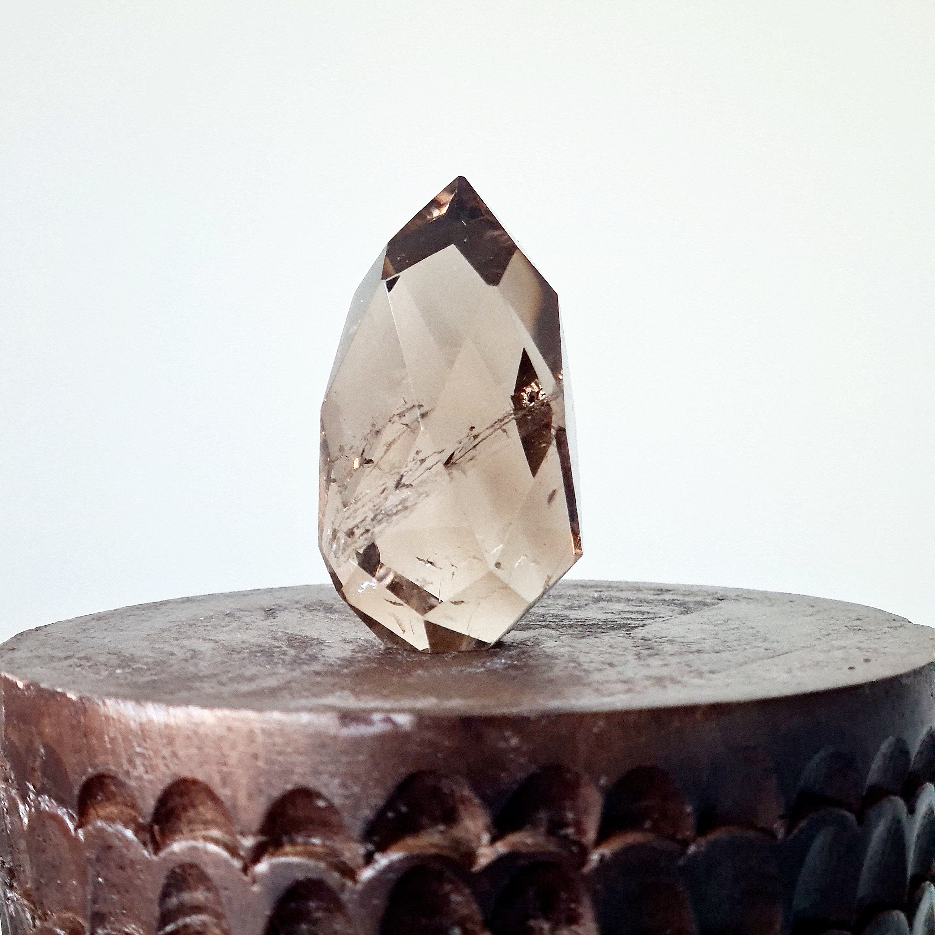 Faceted Smokey Quartz | B