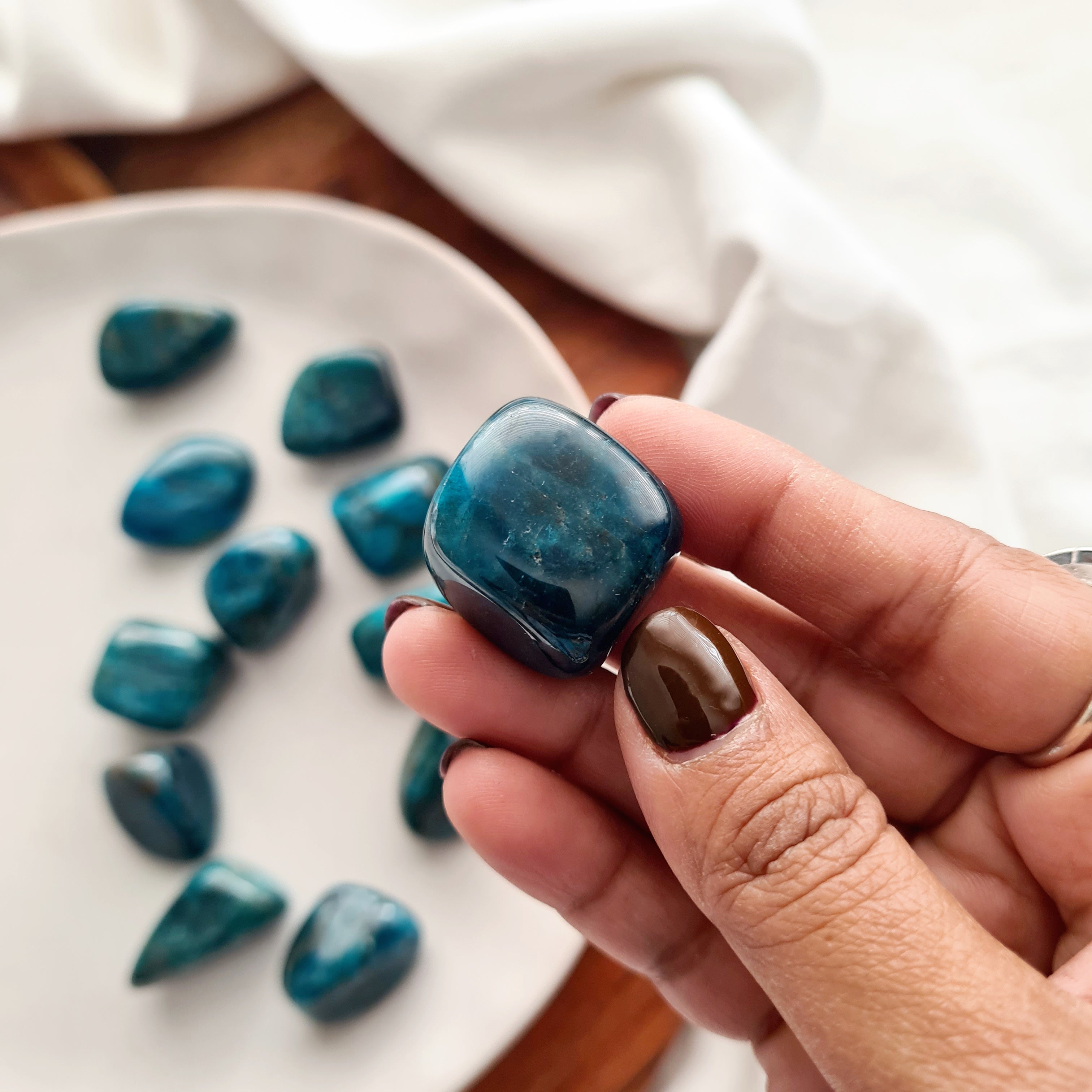 Apatite Crystal Tumble | 1 Piece