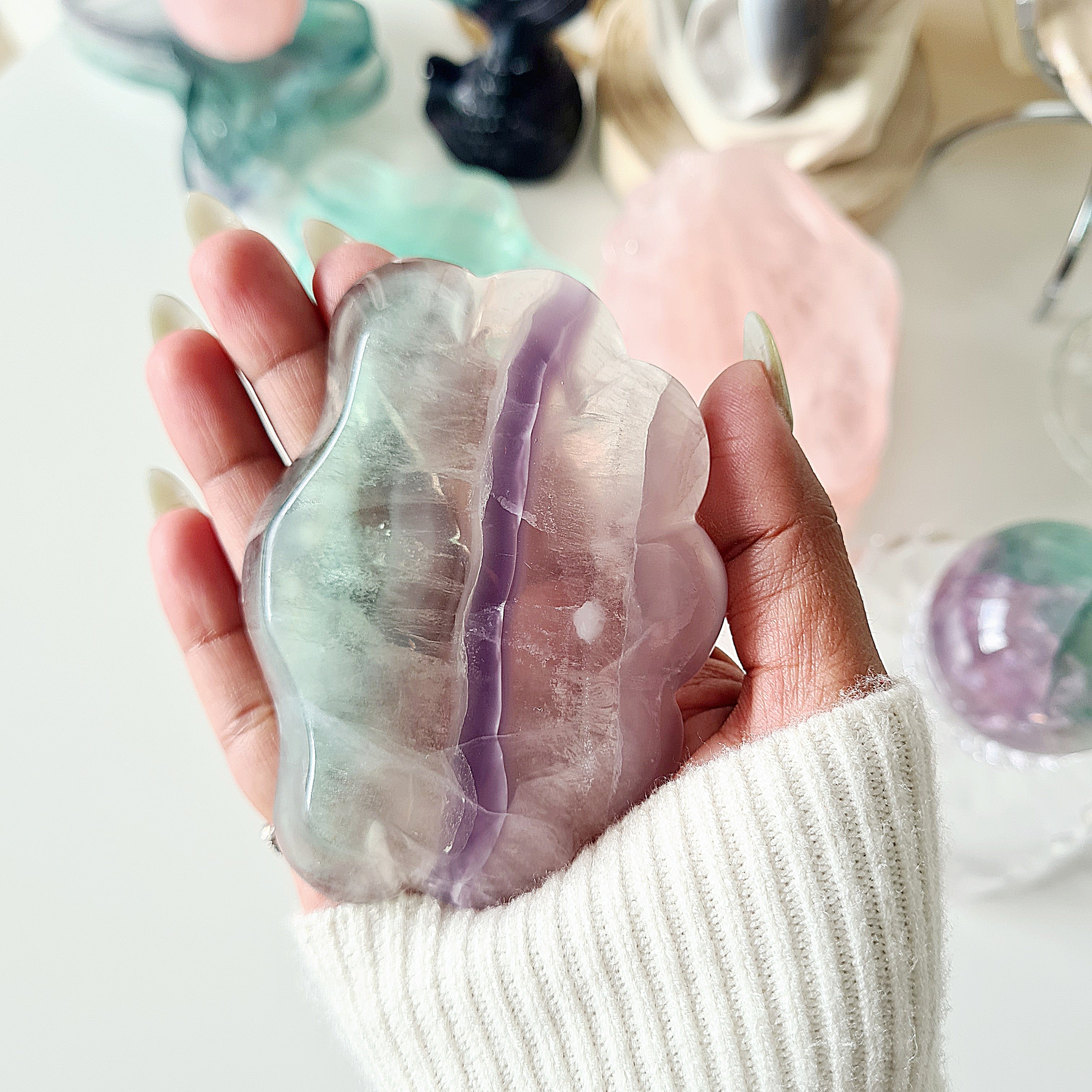 Fluorite Mermaid Bowl