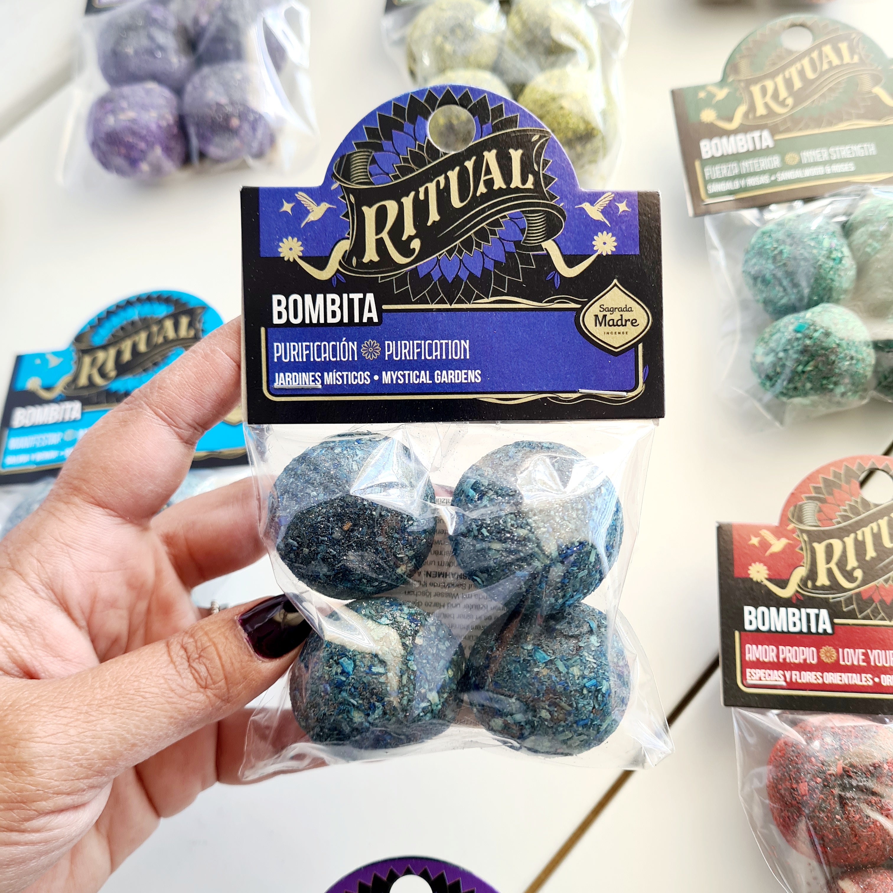 Ritual Bombita | Purification | Mystical Gardens | Pack of 4