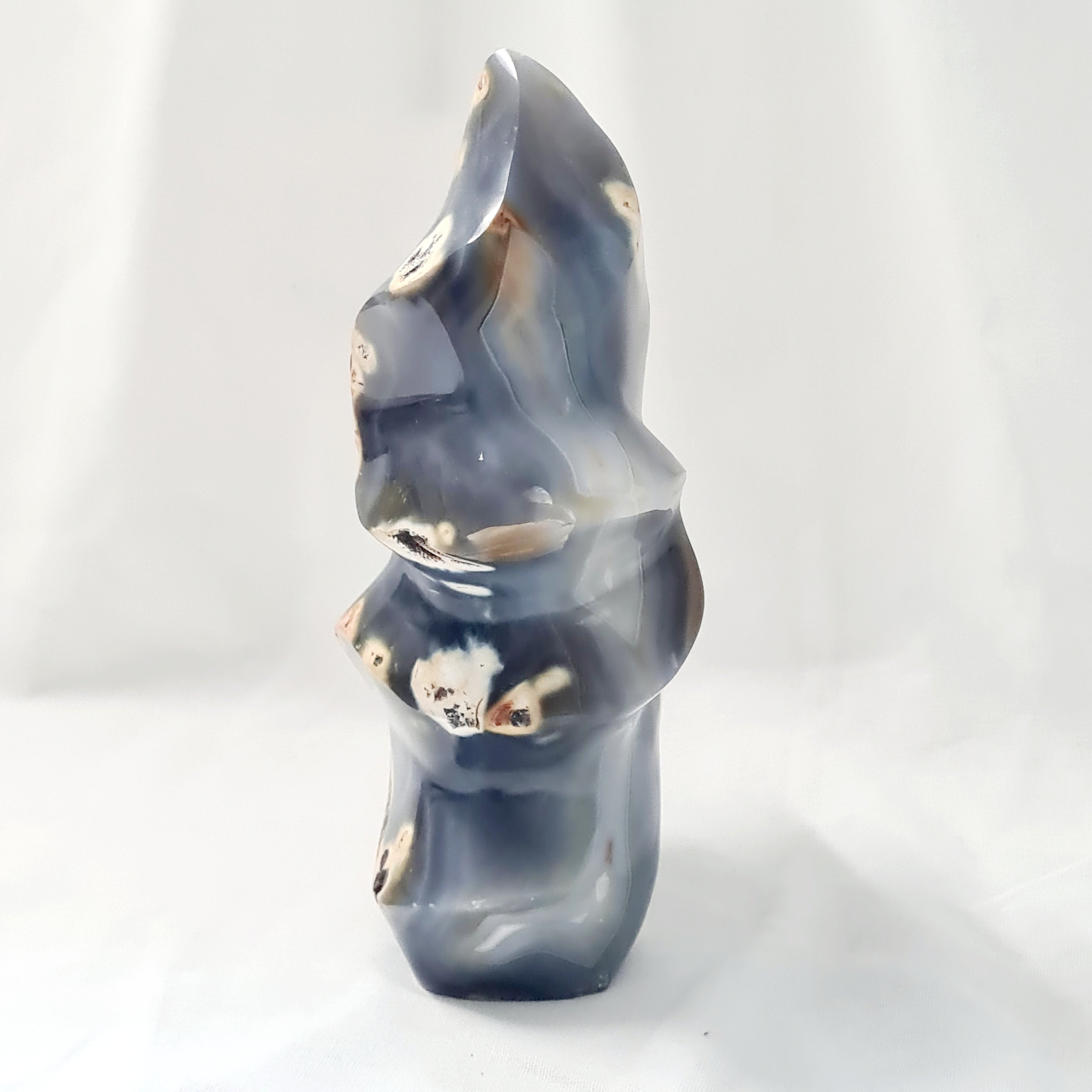 Orca Agate | Large Flame
