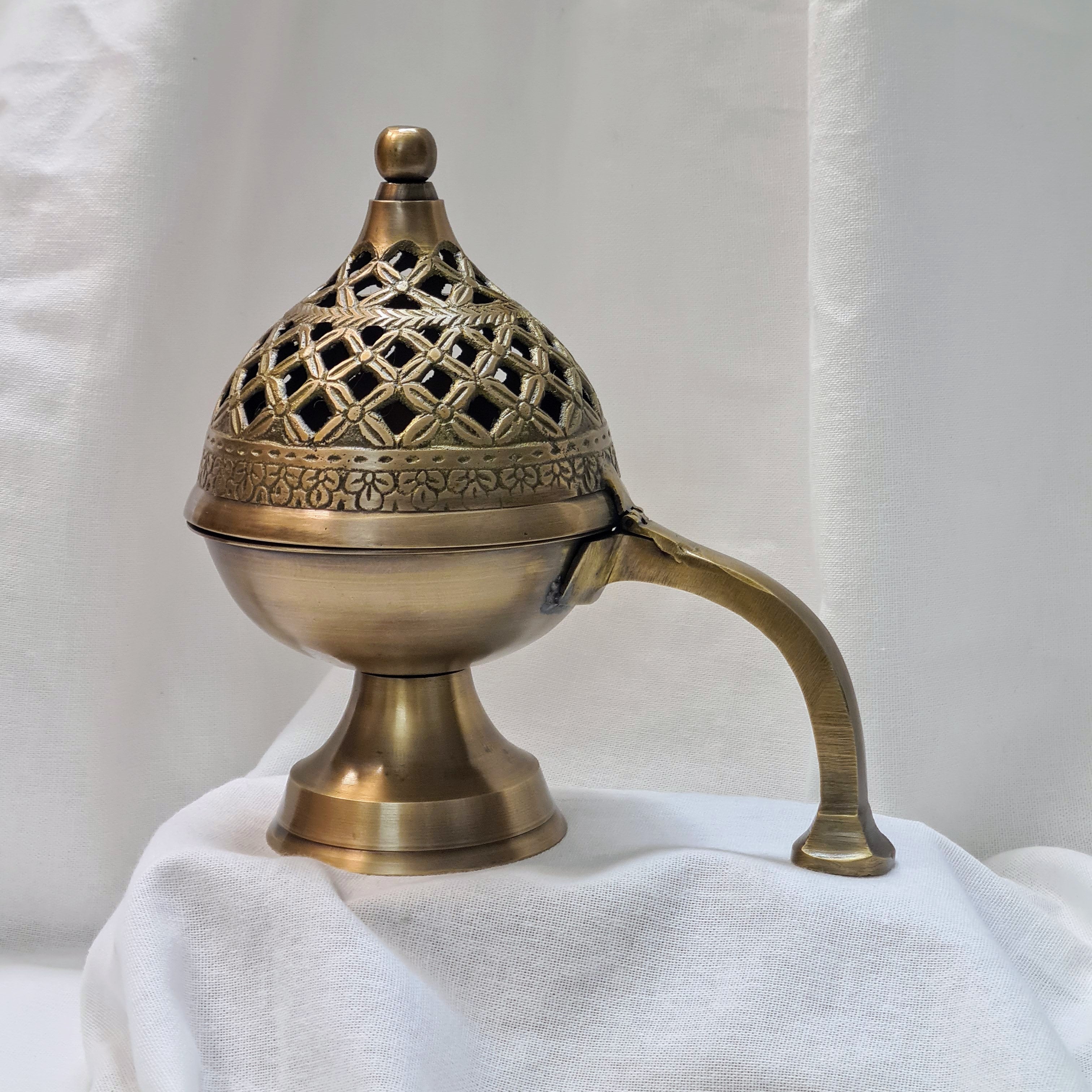 Brass Incense Burner | Large