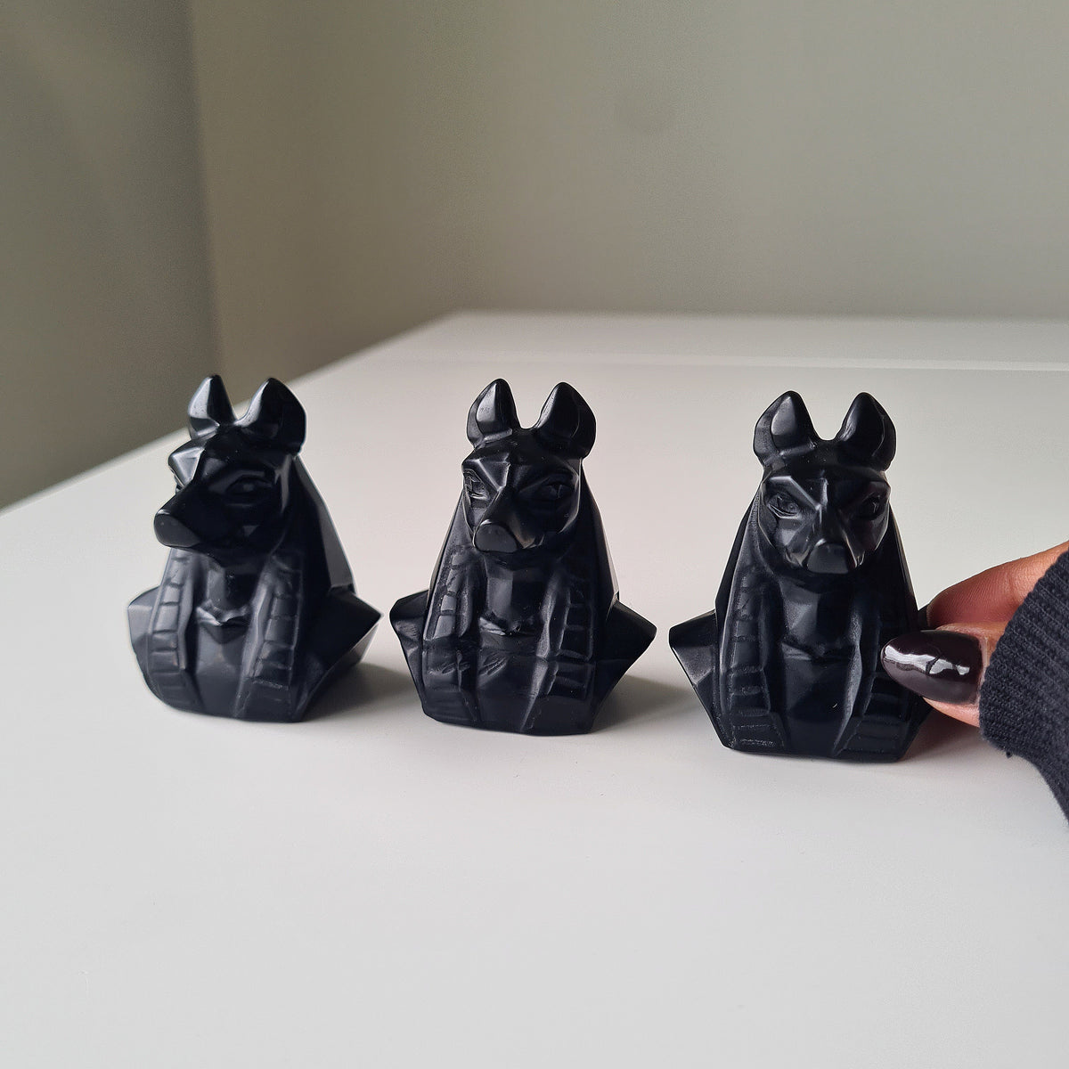 Anubis |Obsidian |Intutively Picked | 1 Piece