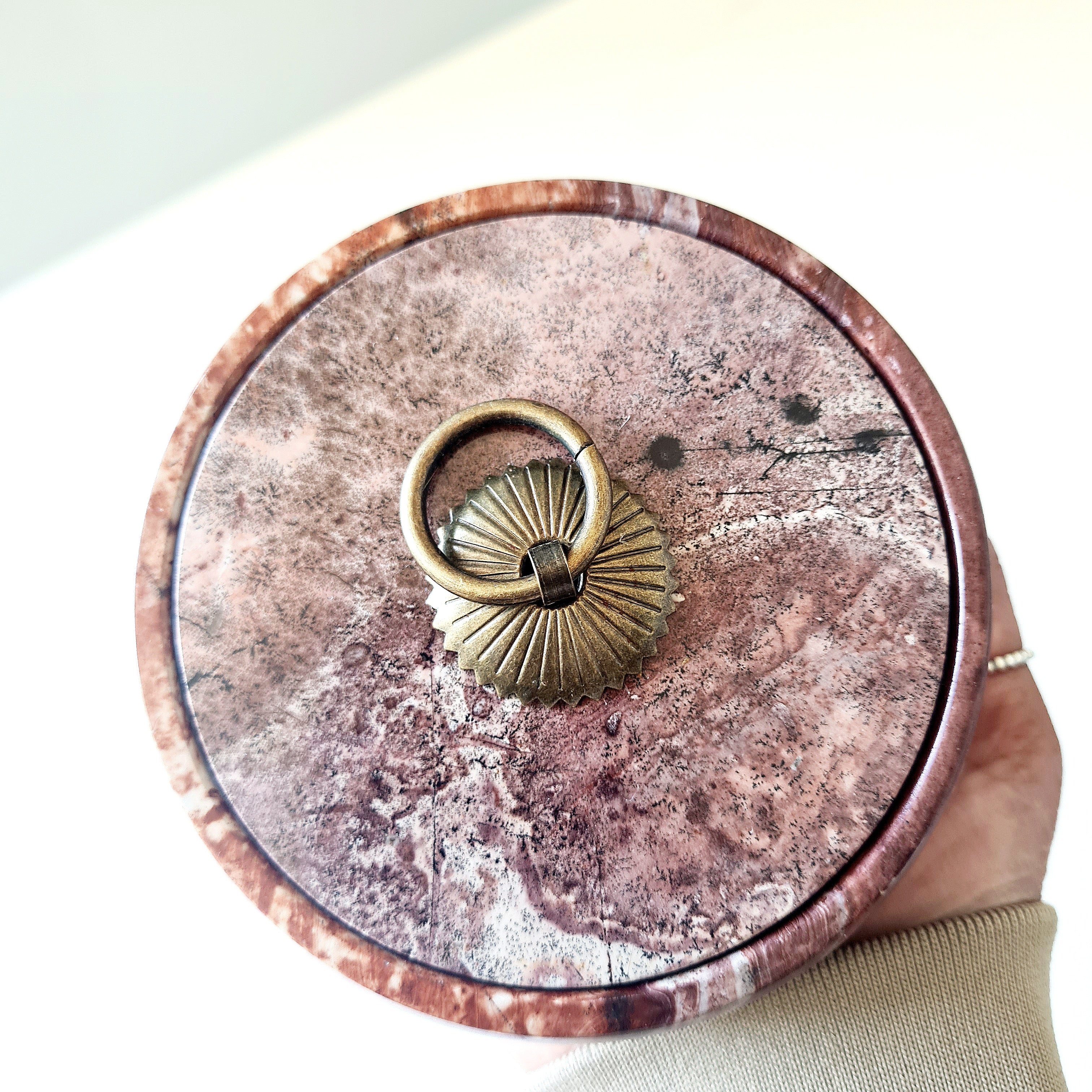 Jasper Trinket Dish | A | Appx 10 cm