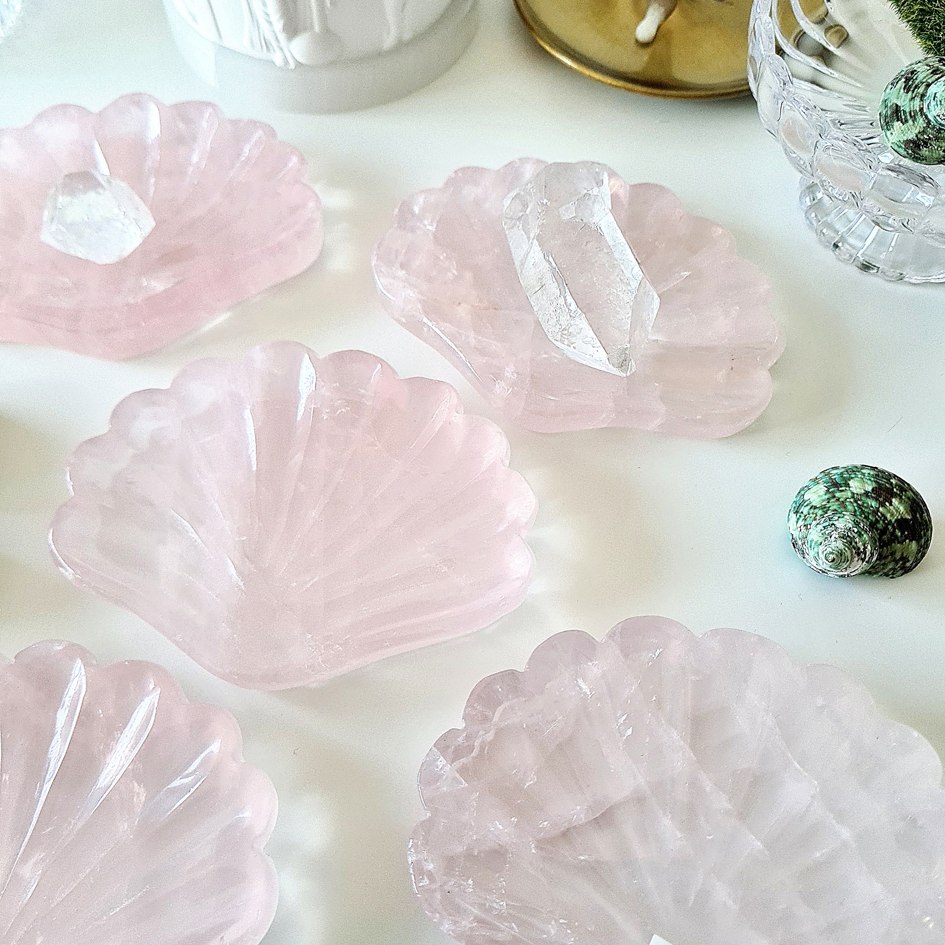 Rose Quartz Mermaid Bowl π§ββοΈ | 1 Piece