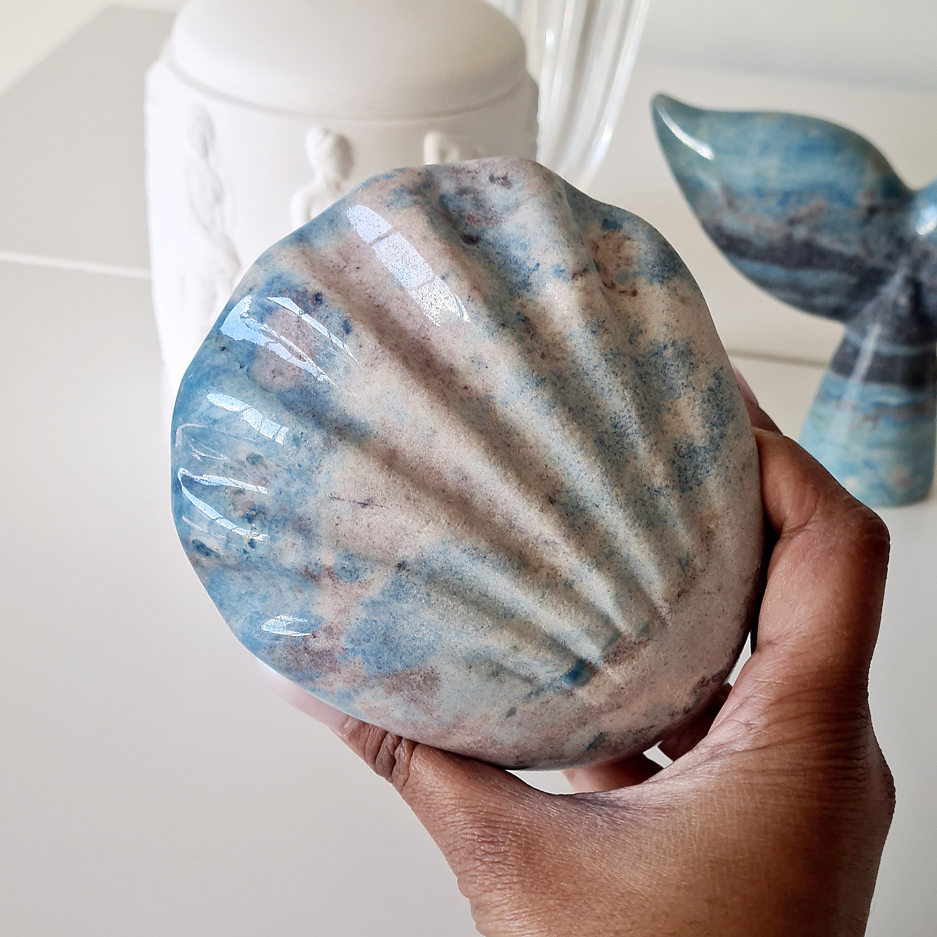Mermaid Shell| Trolleite Crystal | 473 g
