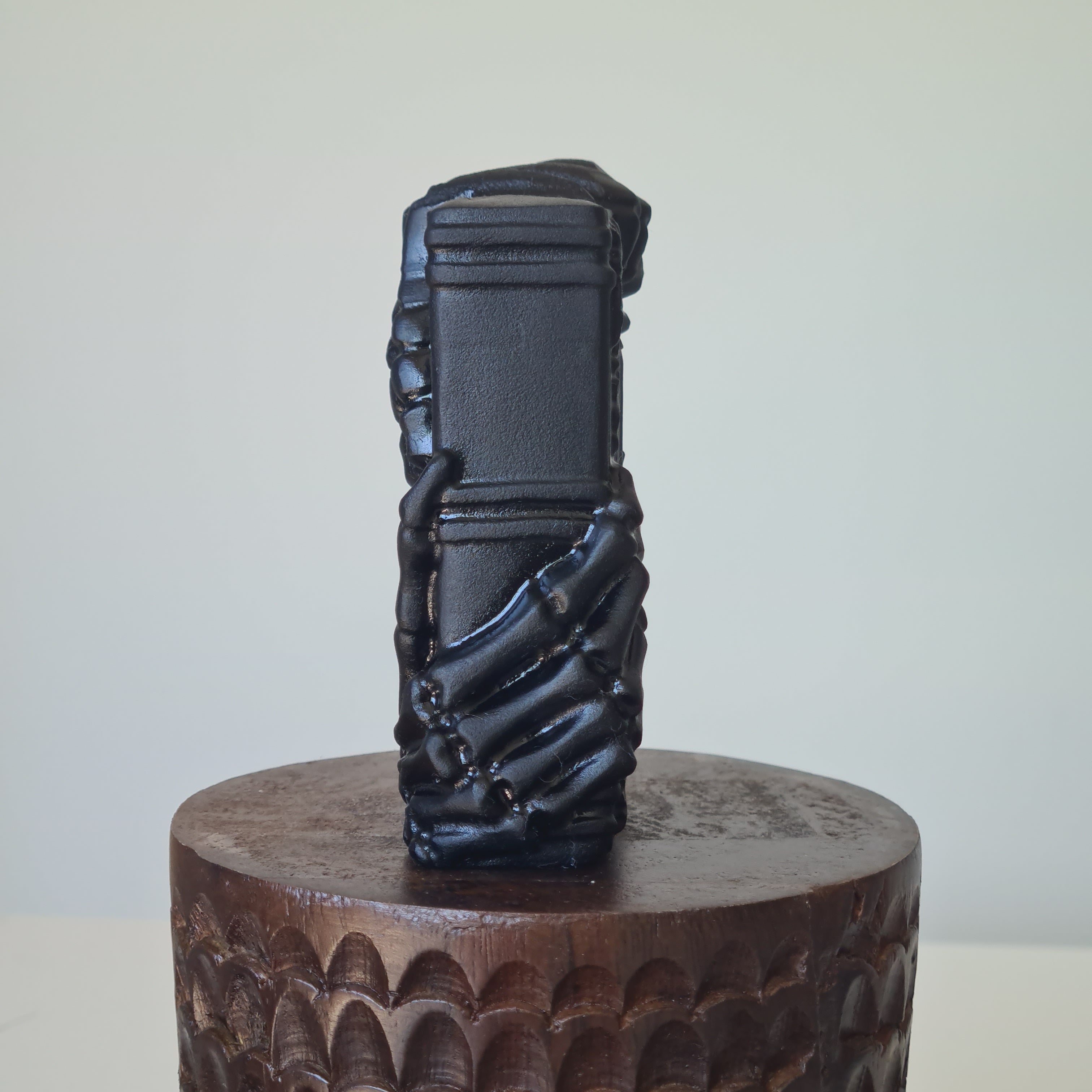 Black Obsidian | Spell Book Carving | B