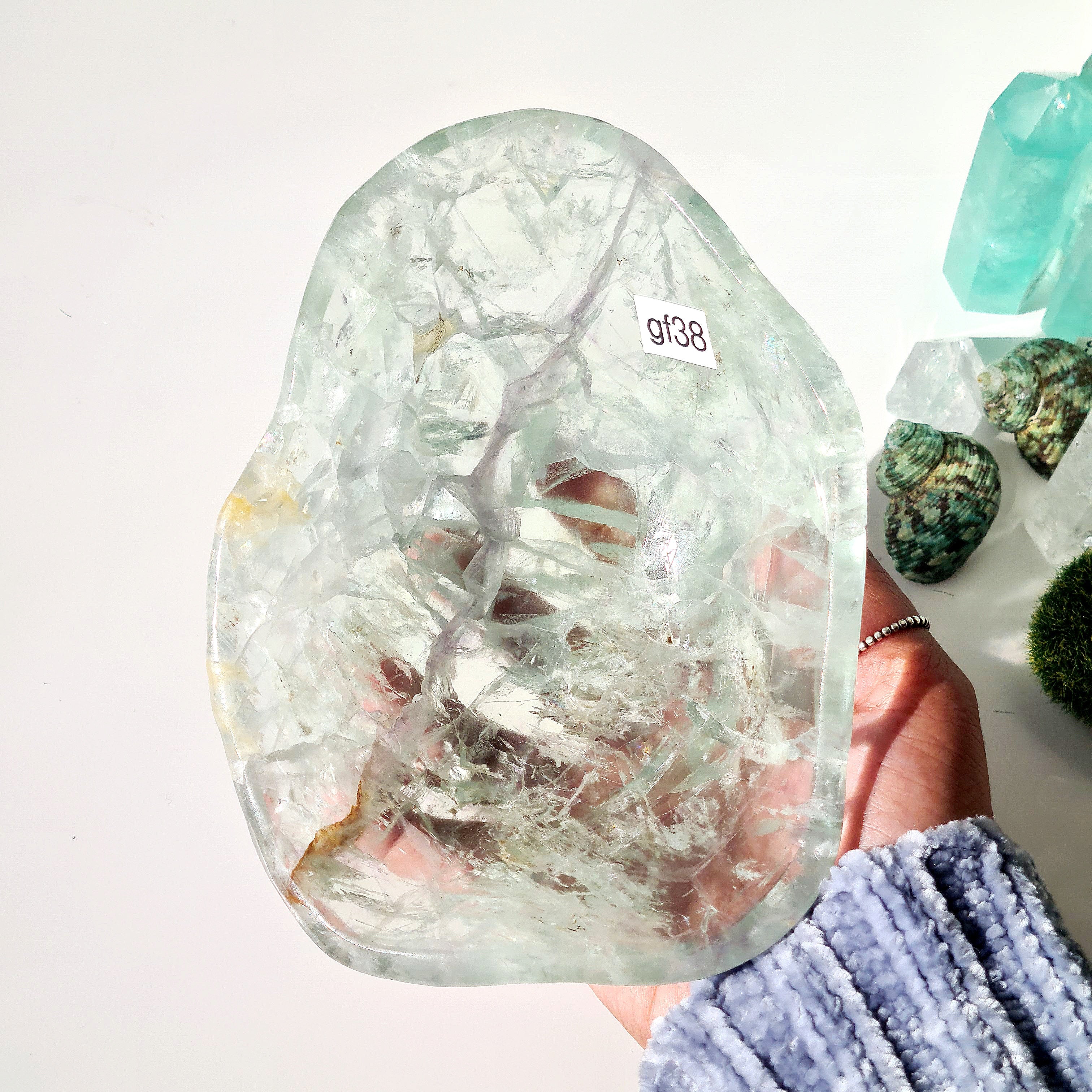 Fluorite Crystal Bowl | gf38
