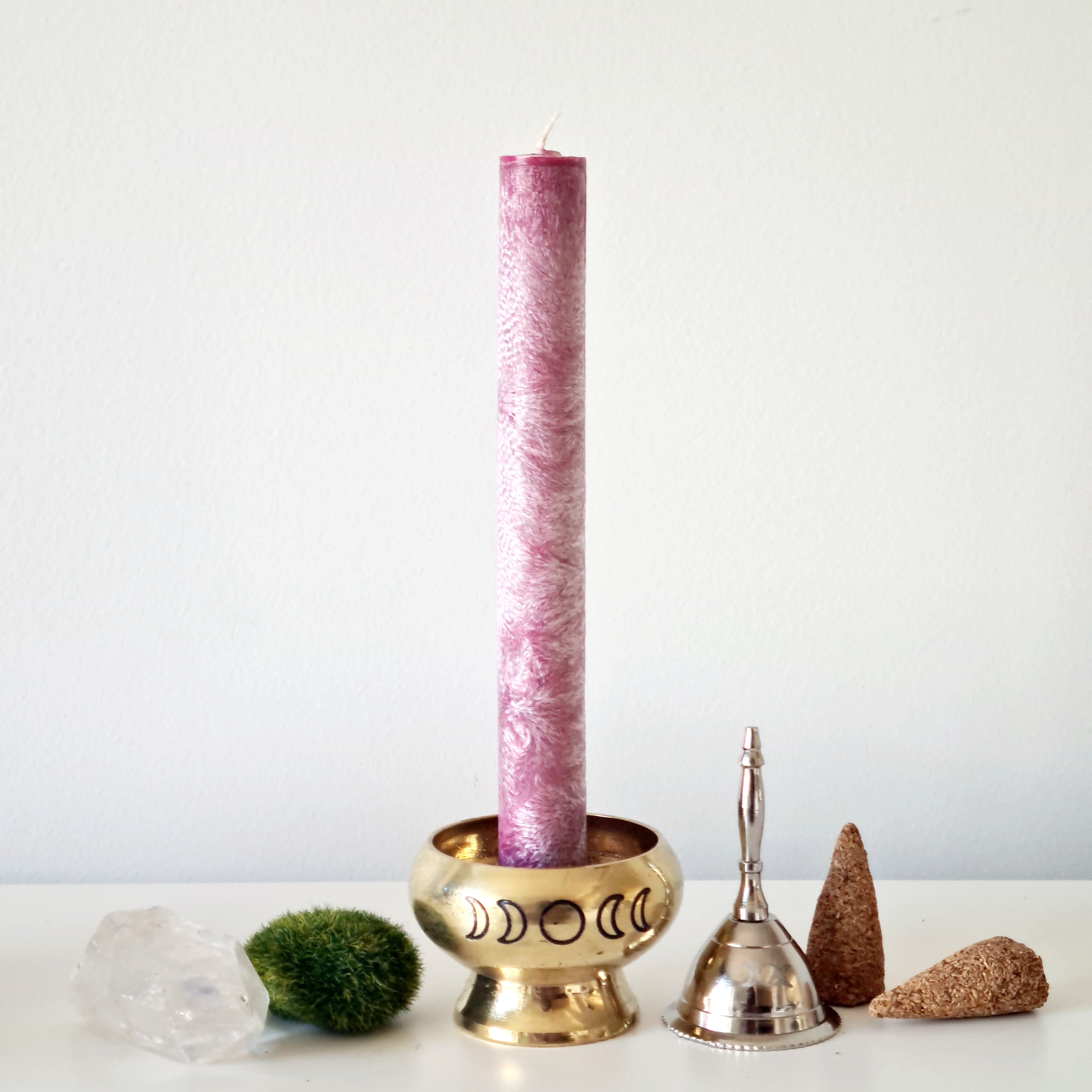 Wish Candle | Maroon | Victorian Rose