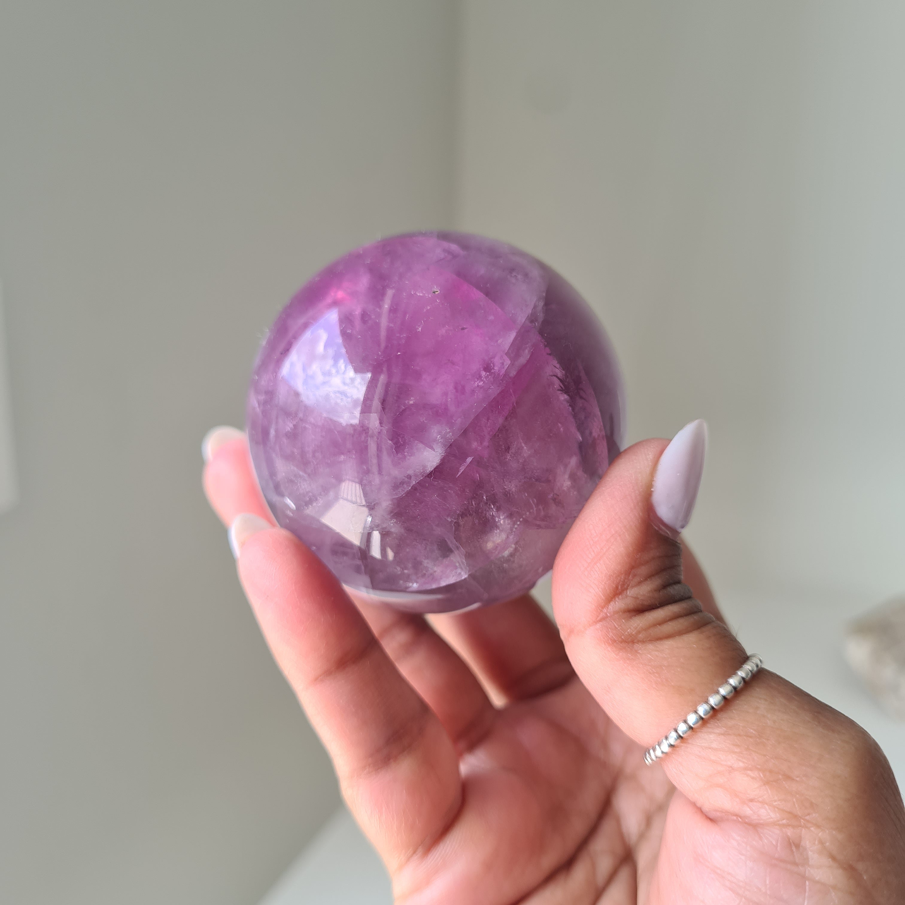 Intergalactic Fluorite with stand | i | 5.5 cm