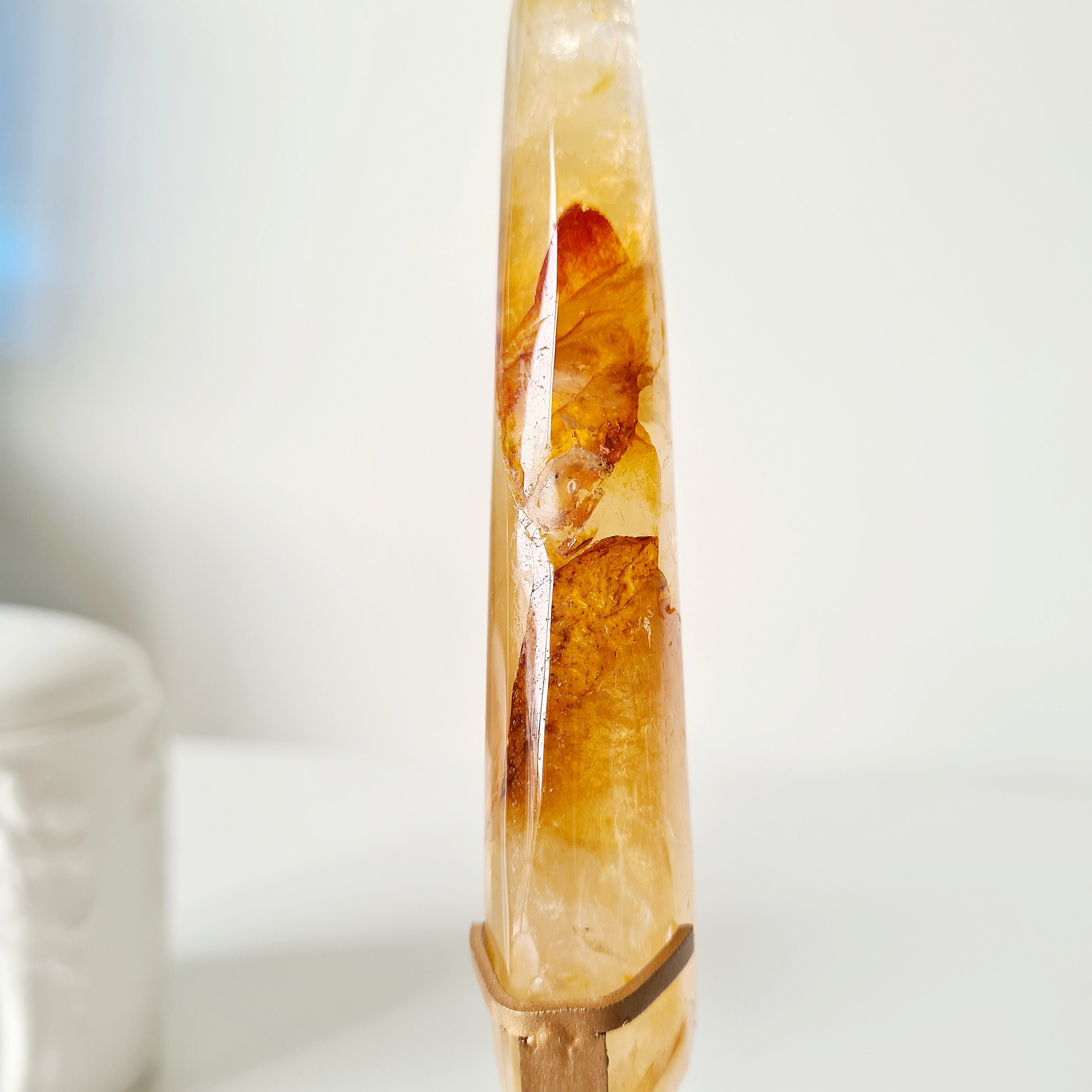 Golden Healer on stand | 23 cm tall with stand