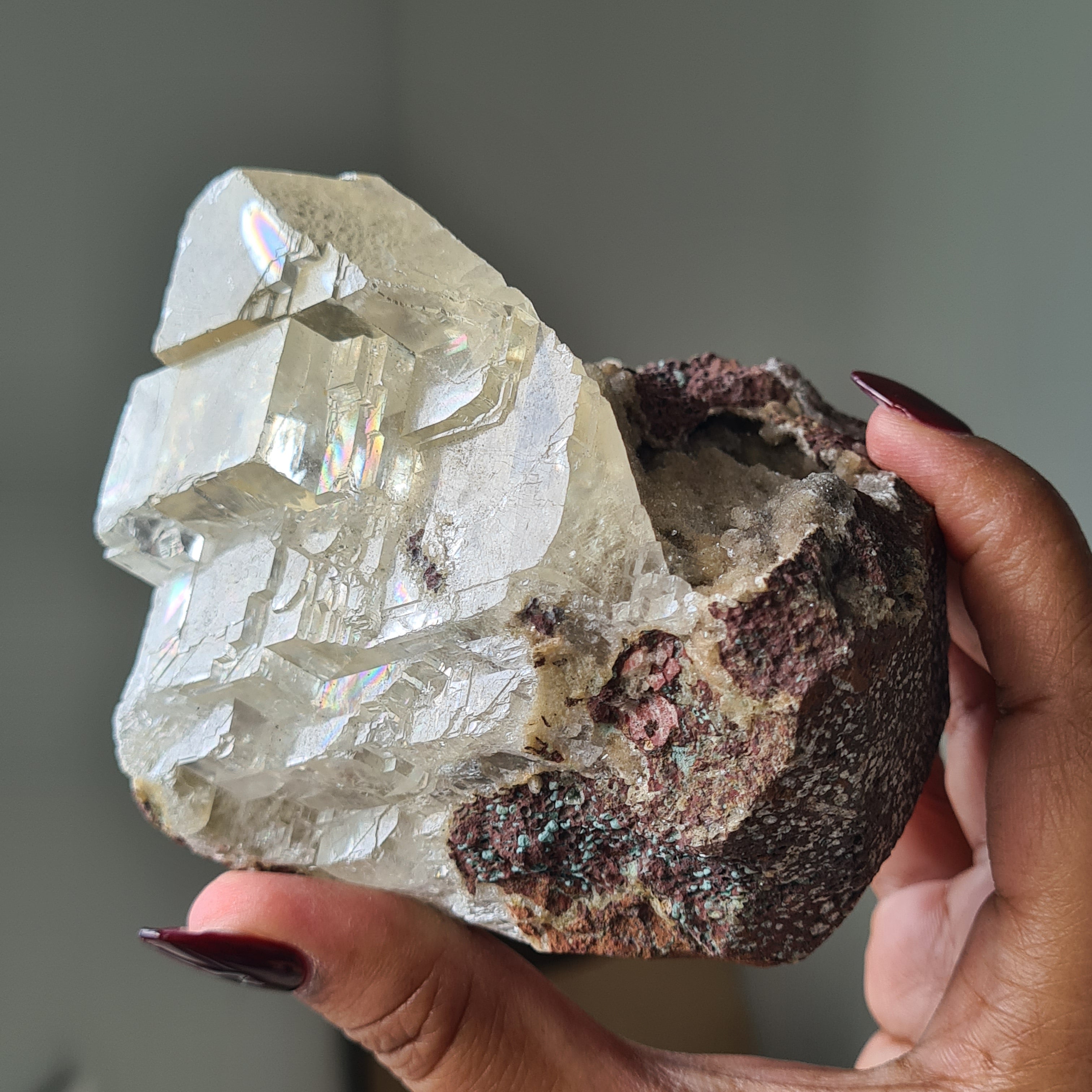 Rainbow Calcite