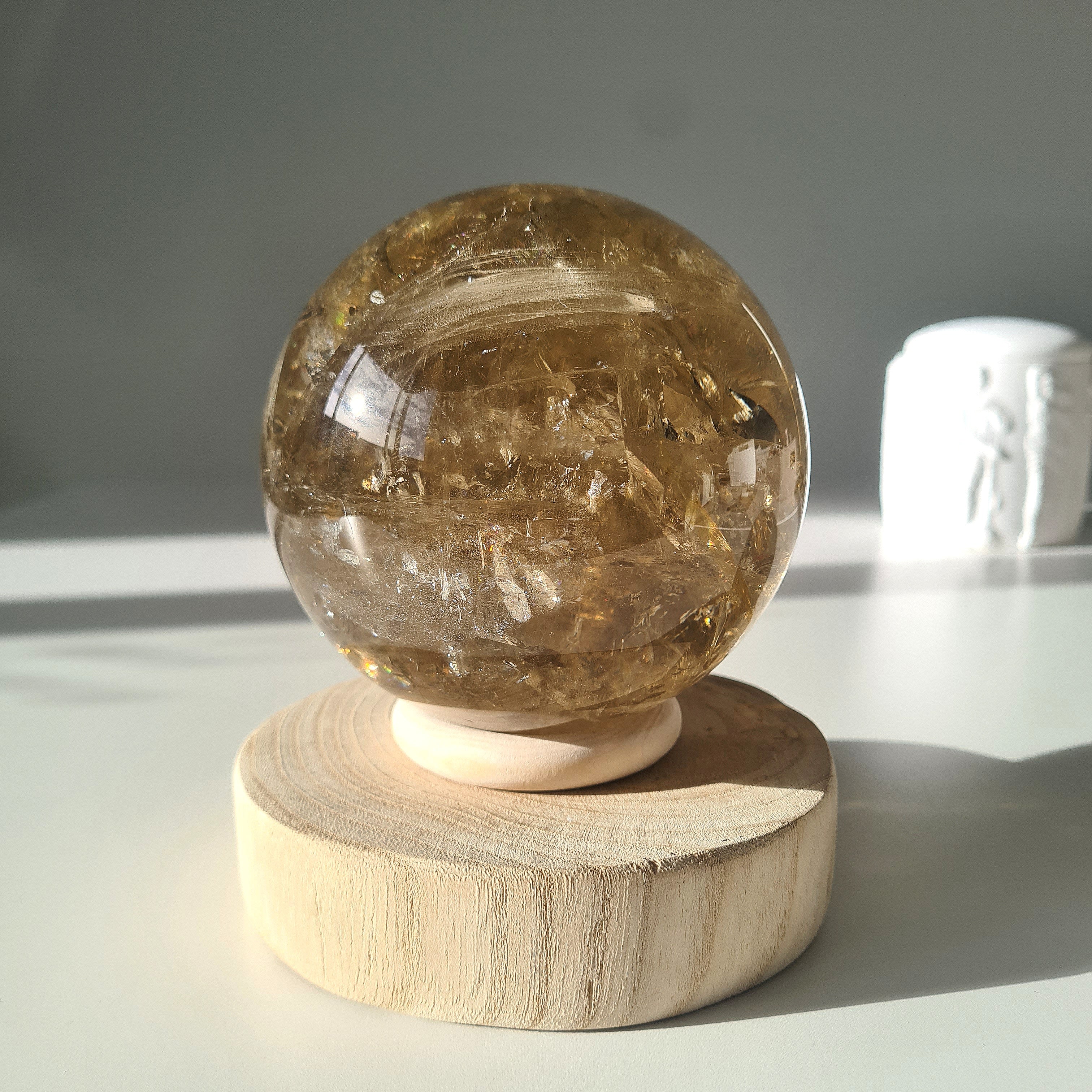 Citrine Sphere | Abundance, Forture & Joy | A Collector’s Piece | 1.5 kg