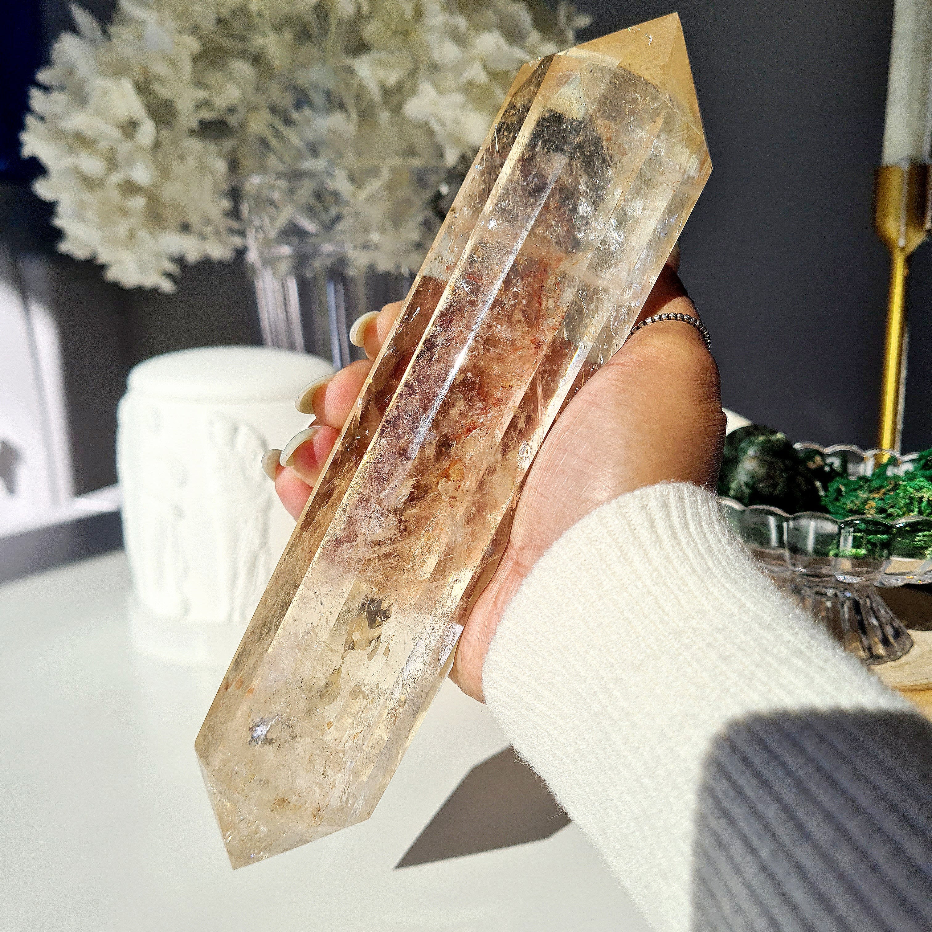 Citrine | Vogel | 21 cm long