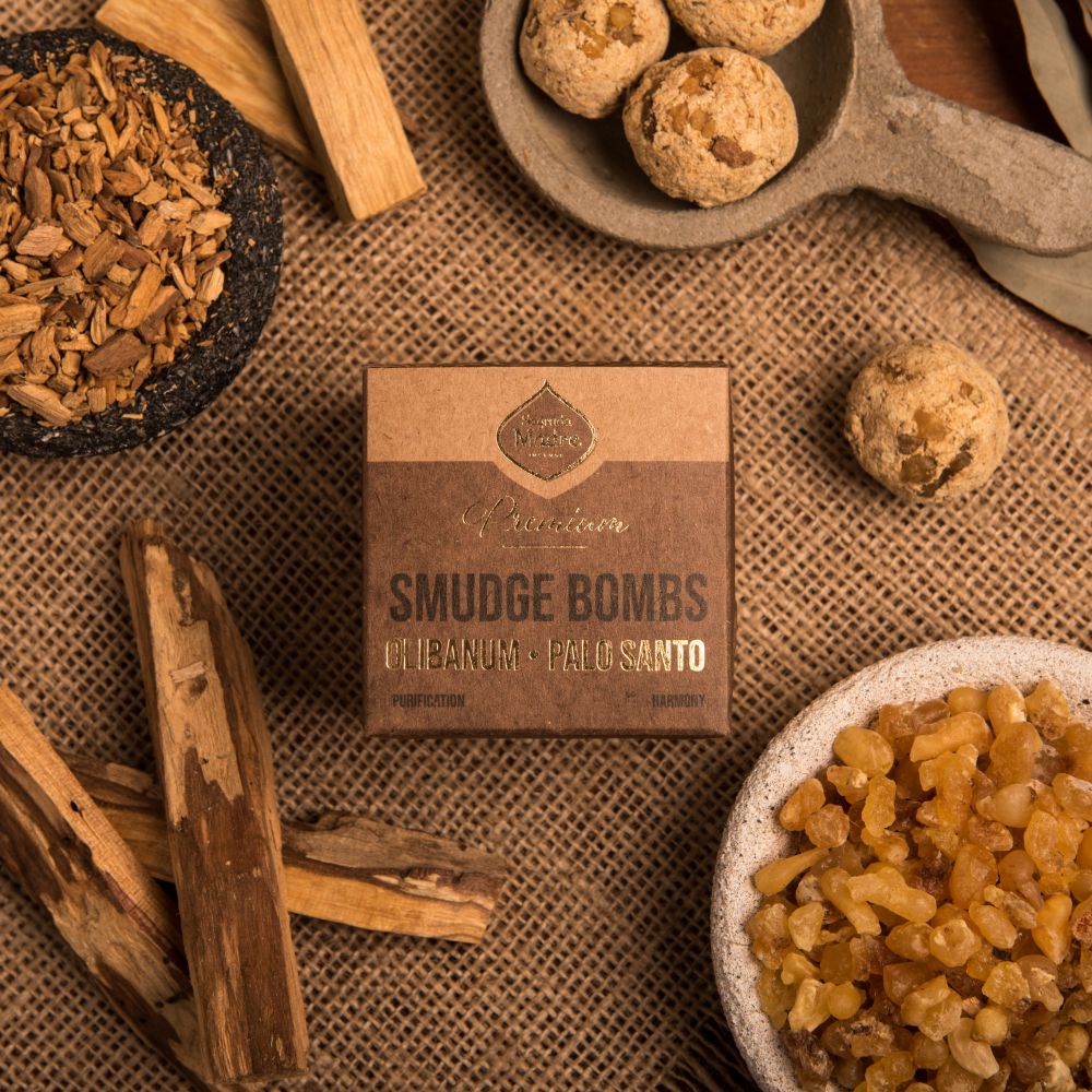 Serenity | Smudge Bomb Premium X8 Olibanum and Palo Santo