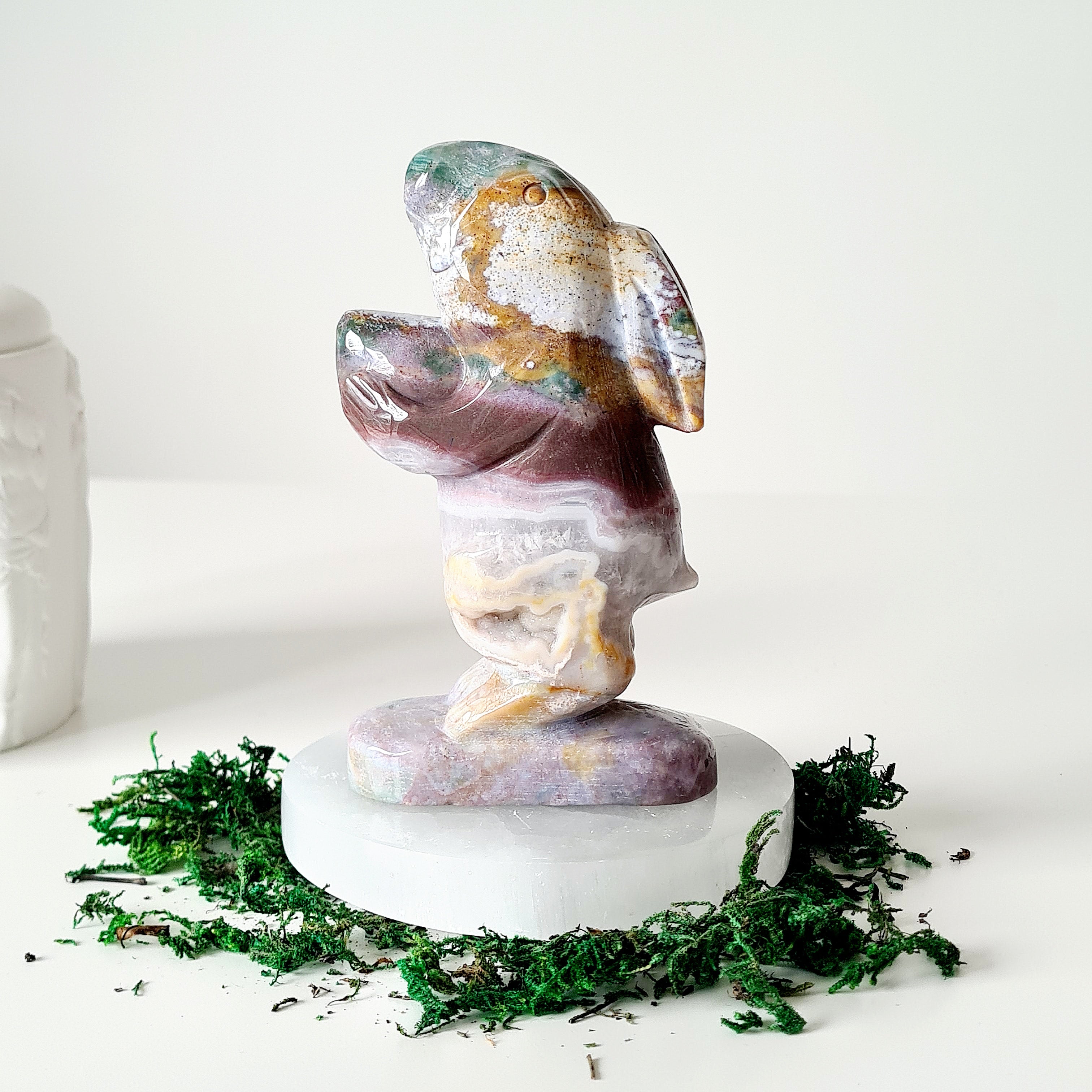 Ocean Jasper Bunny | A | 370 g