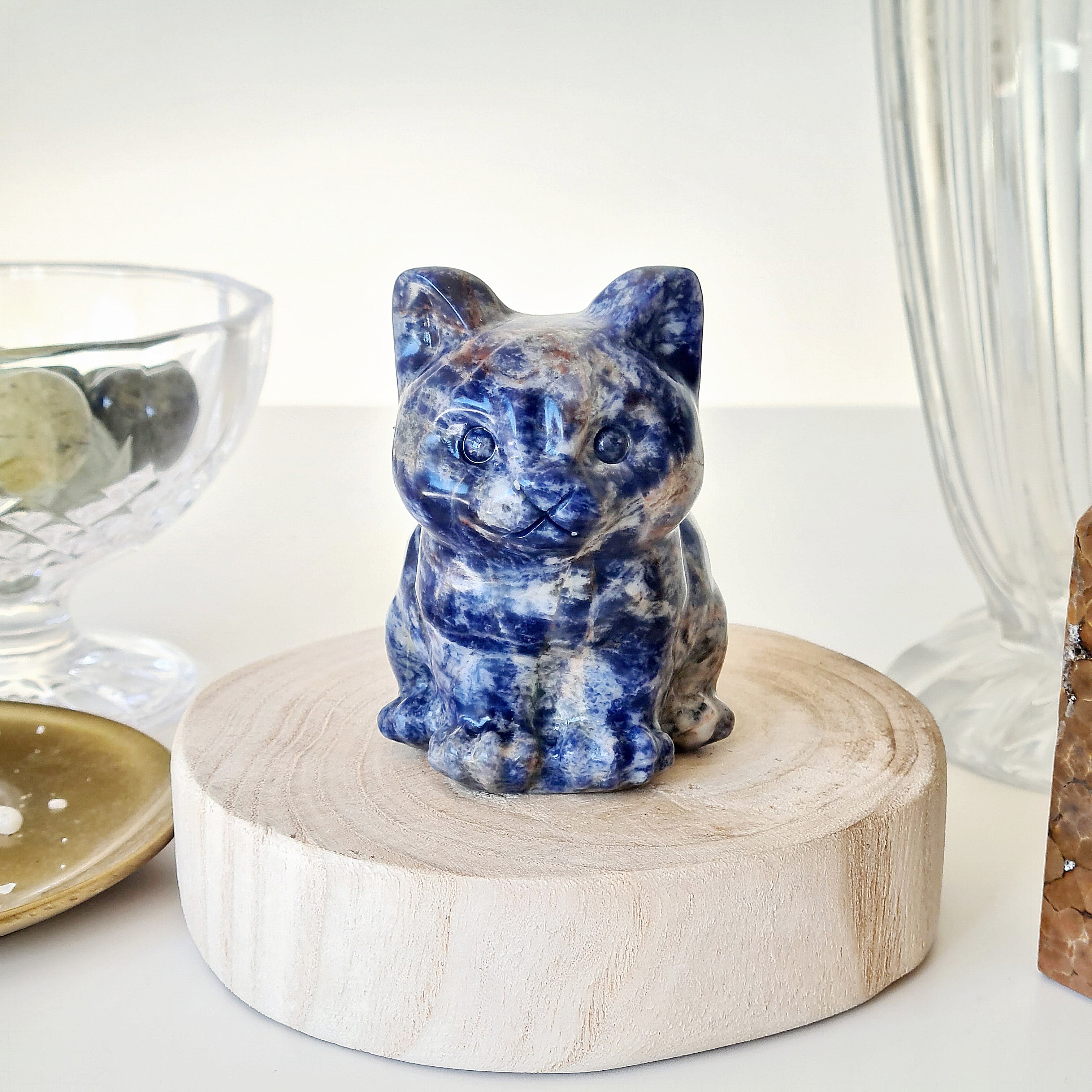π Sodalite Cat | Strength & Power | 280 g